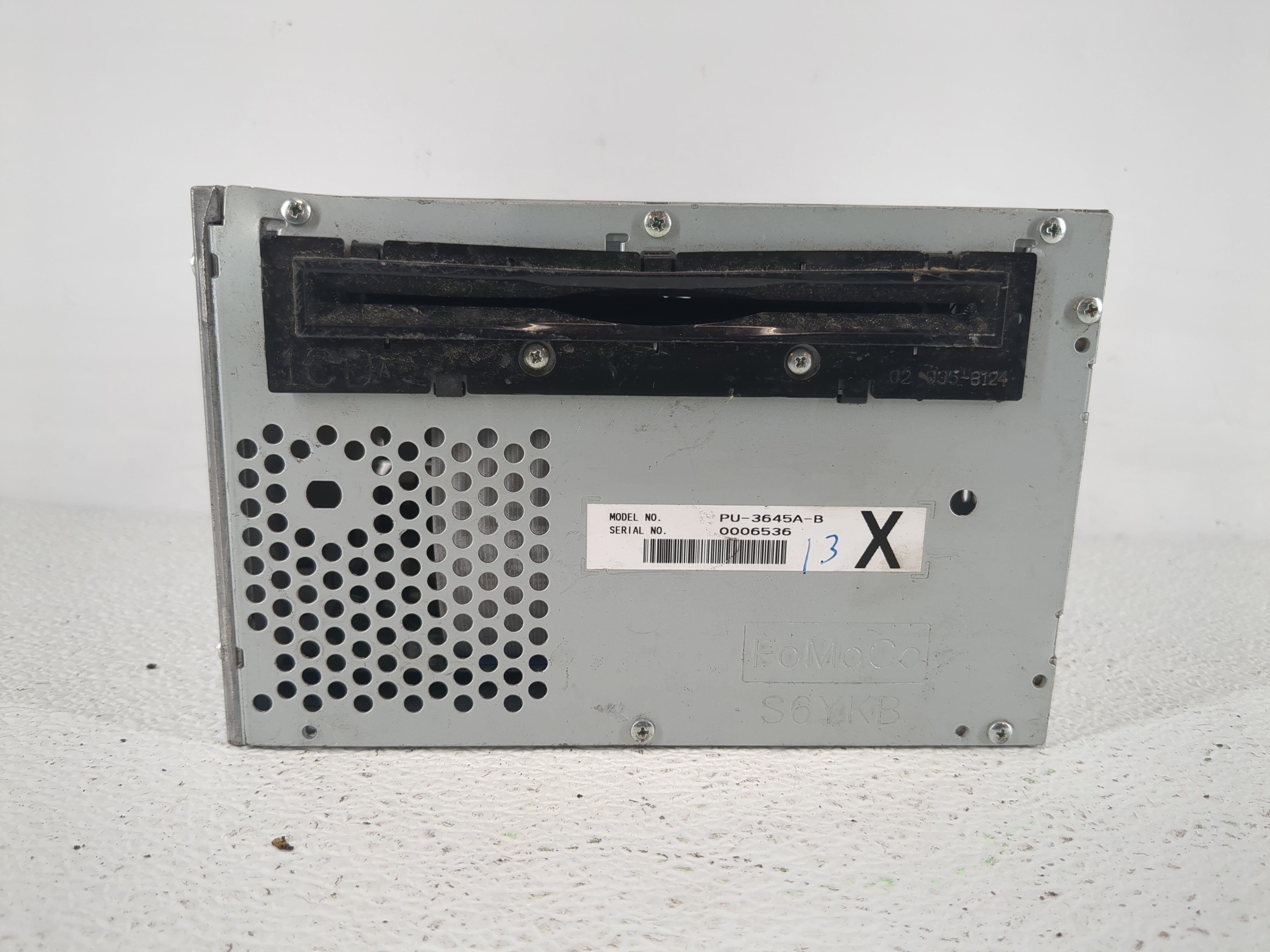2014-2014 Ford Mustang Am Fm Cd Player Radio Receiver 1153538 - Oemusedautoparts1.com