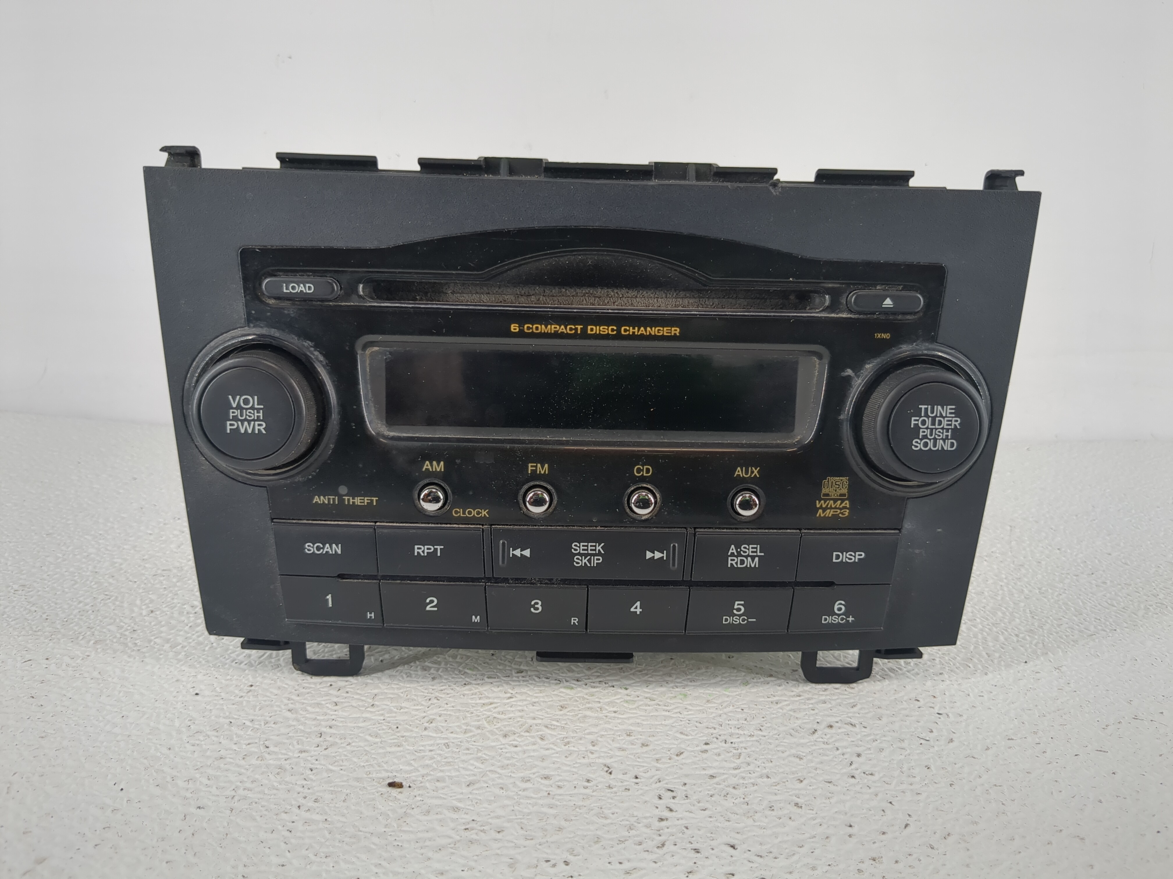 2007-2009 Honda Cr-v Am Fm Cd Player Radio Receiver 1153539 - Oemusedautoparts1.com
