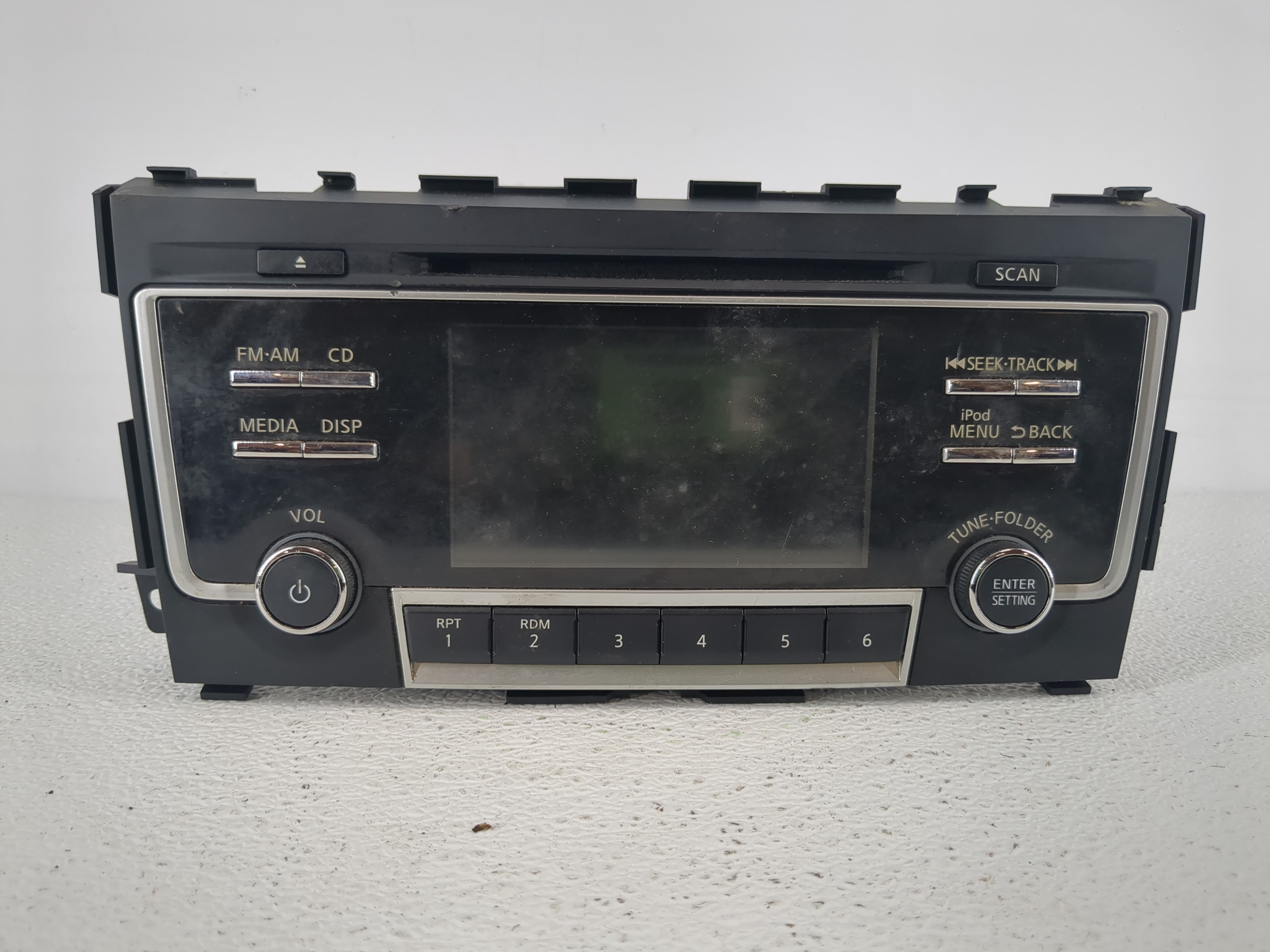 2017-2018 Nissan Altima Am Fm Cd Player Radio Receiver 1153541 - Oemusedautoparts1.com