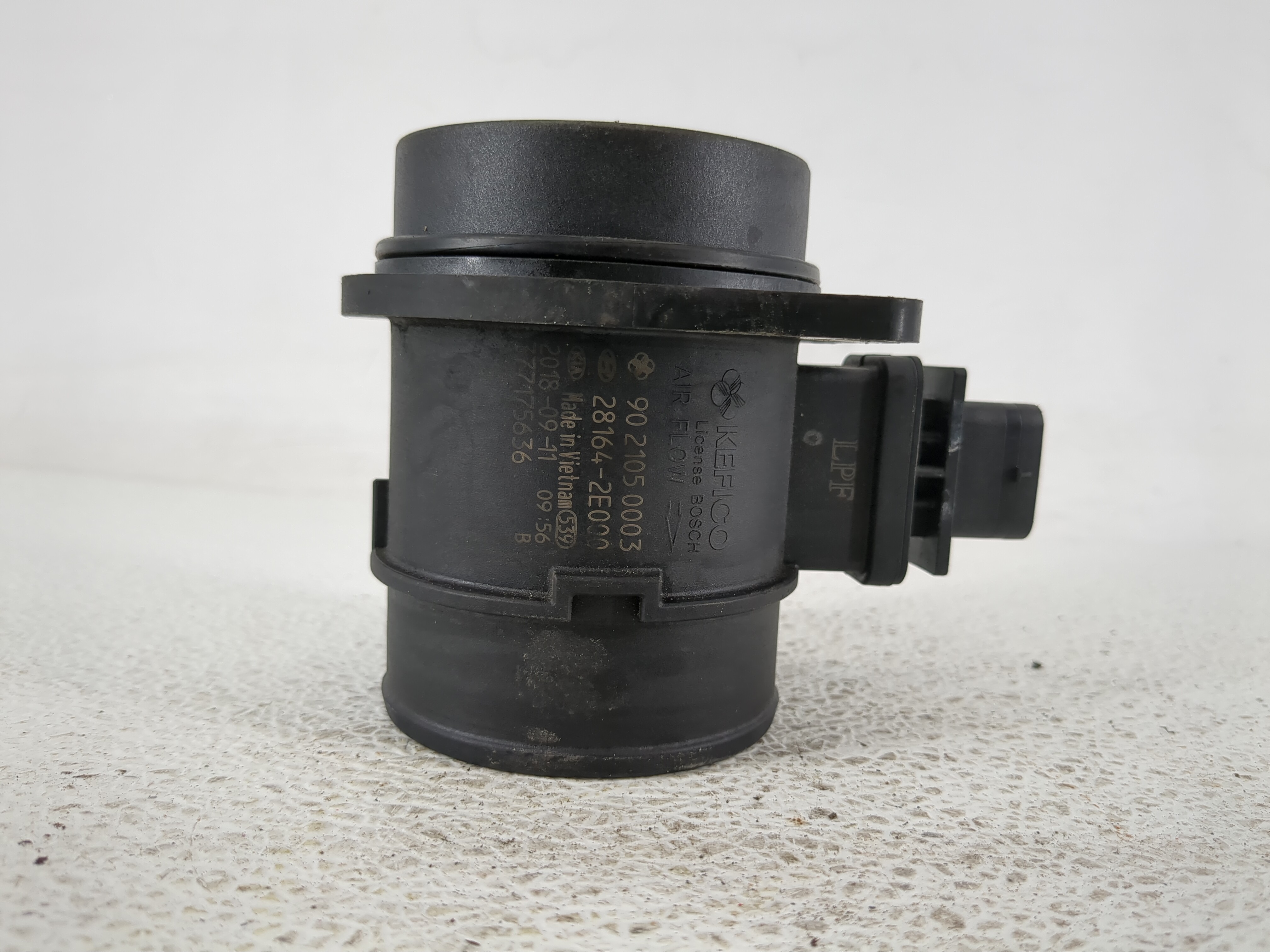 2019-2022 Kia Forte Mass Air Flow Meter Maf 1153585 - Oemusedautoparts1.com