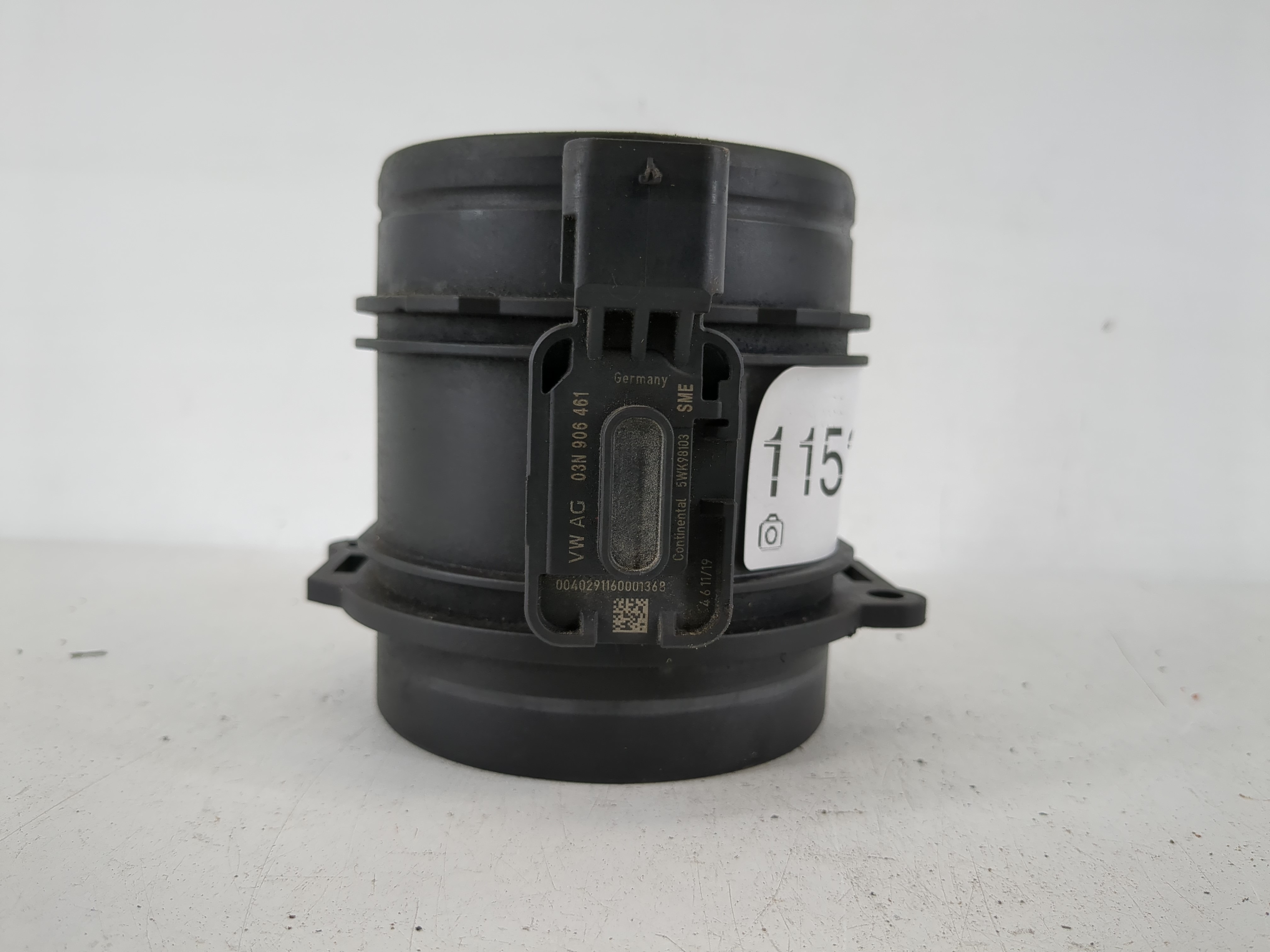 2018-2022 Volkswagen Atlas Mass Air Flow Meter Maf 1153617 - Oemusedautoparts1.com