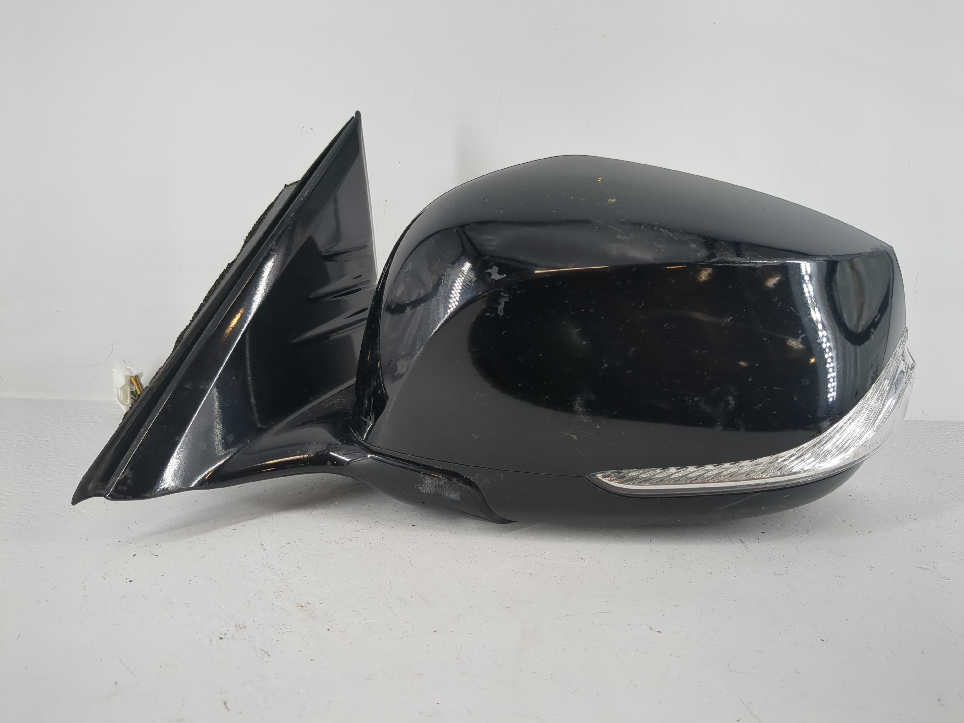 2022 Infiniti Qx50 Driver Left Side View Power Door Mirror Black 1153766 - Oemusedautoparts1.com