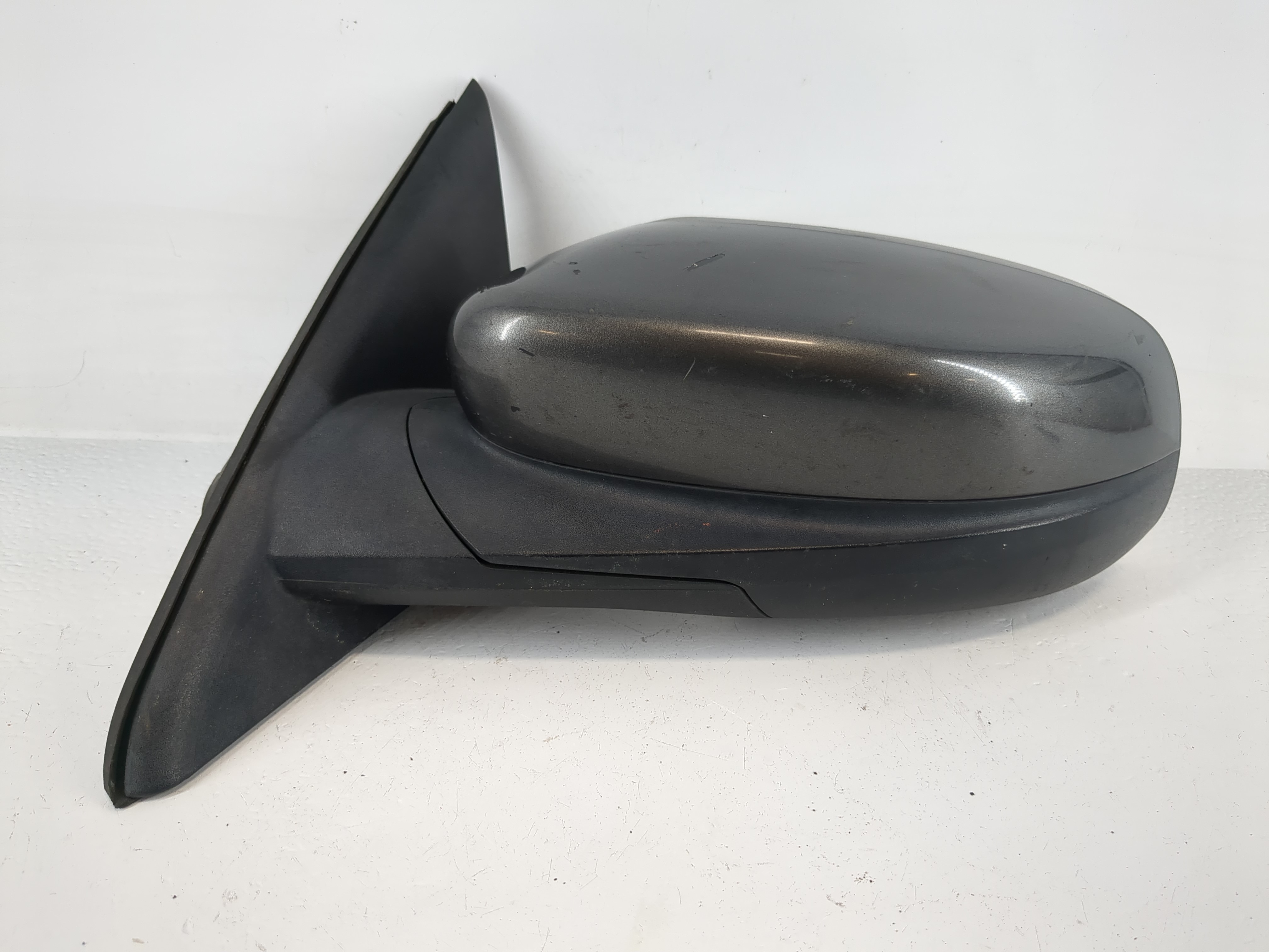 2010-2019 Ford Taurus Driver Left Side View Manual Door Mirror Gray 1153819 - Oemusedautoparts1.com