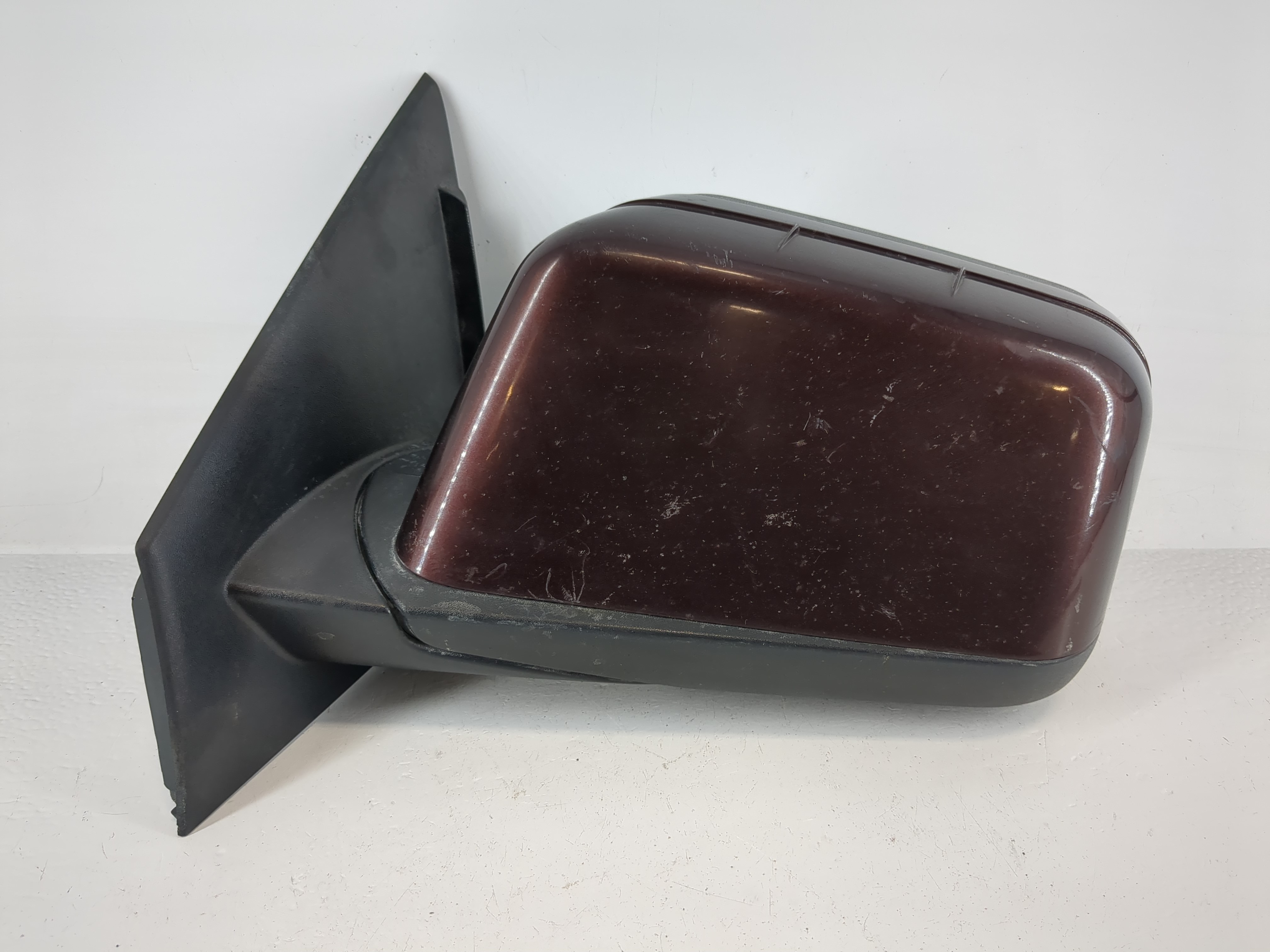 2009-2010 Ford Edge Driver Left Side View Power Door Mirror Burgundy 1153821 - Oemusedautoparts1.com