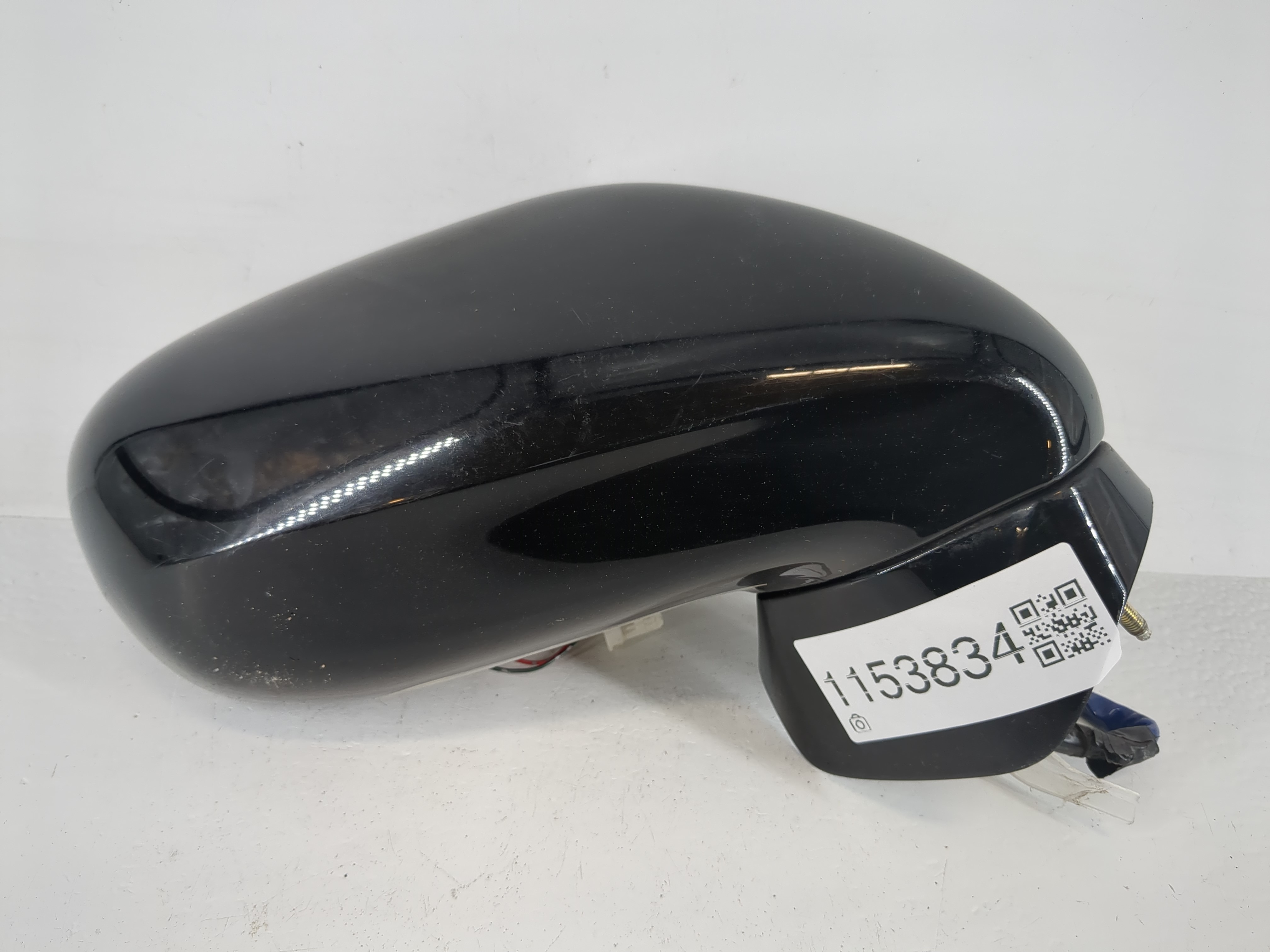 2007-2009 Lexus Ls460 Passenger Right Side View Manual Door Mirror Black 1153834 - Oemusedautoparts1.com
