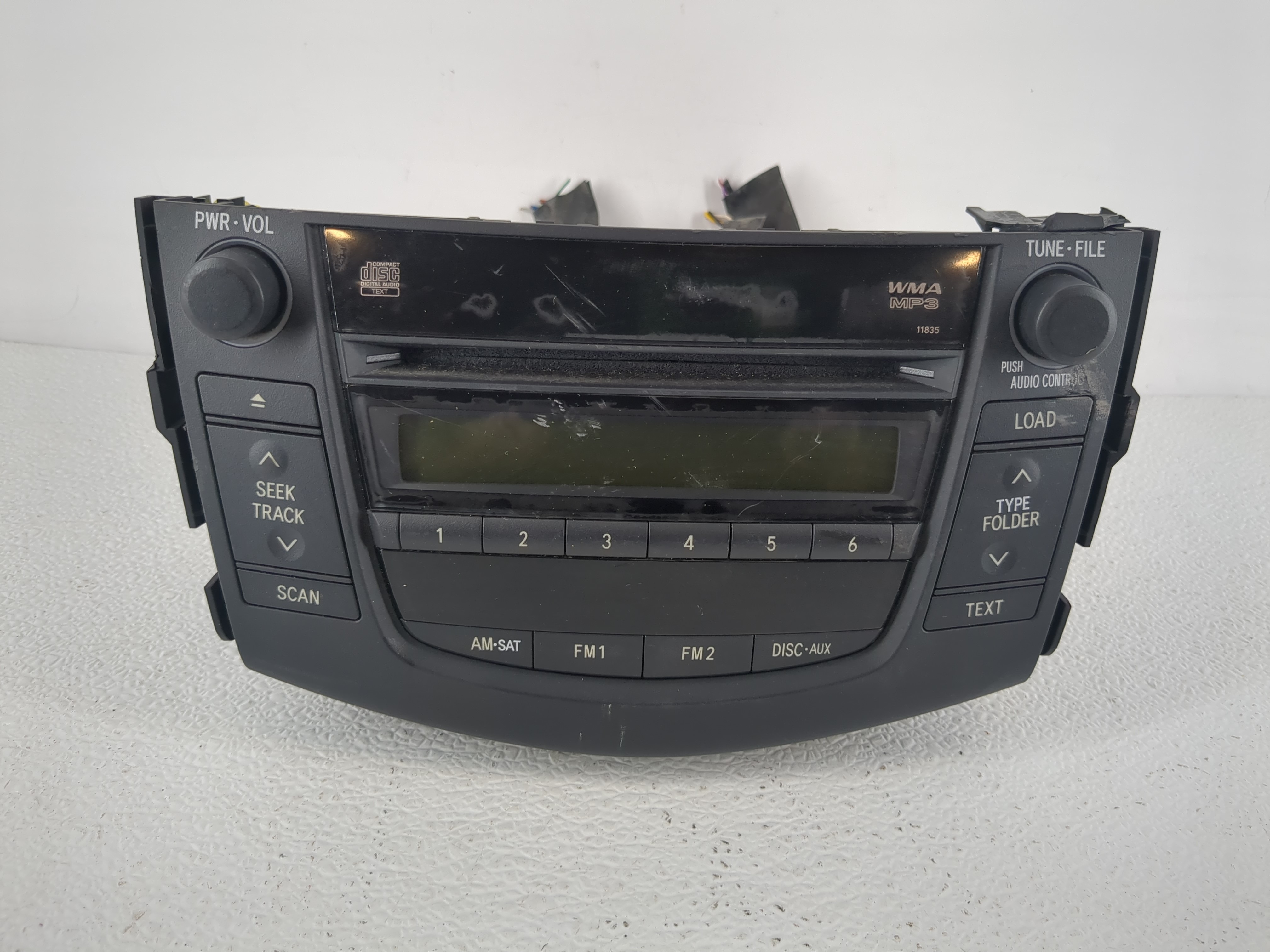 2006-2008 Toyota Rav4 Am Fm Cd Player Radio Receiver 1153850 - Oemusedautoparts1.com