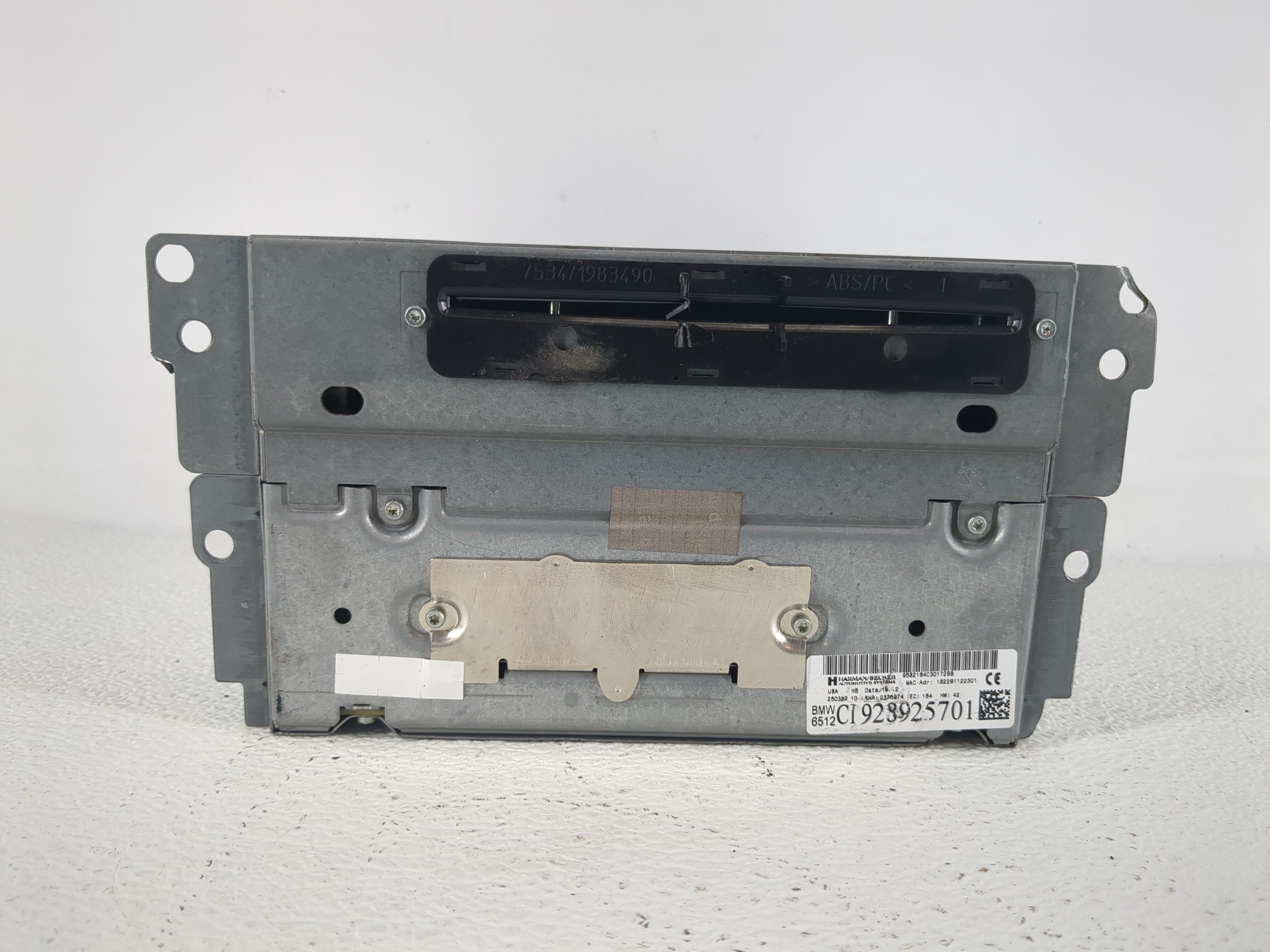 2013-2014 Bmw X3 Am Fm Cd Player Radio Receiver 1153859 - Oemusedautoparts1.com