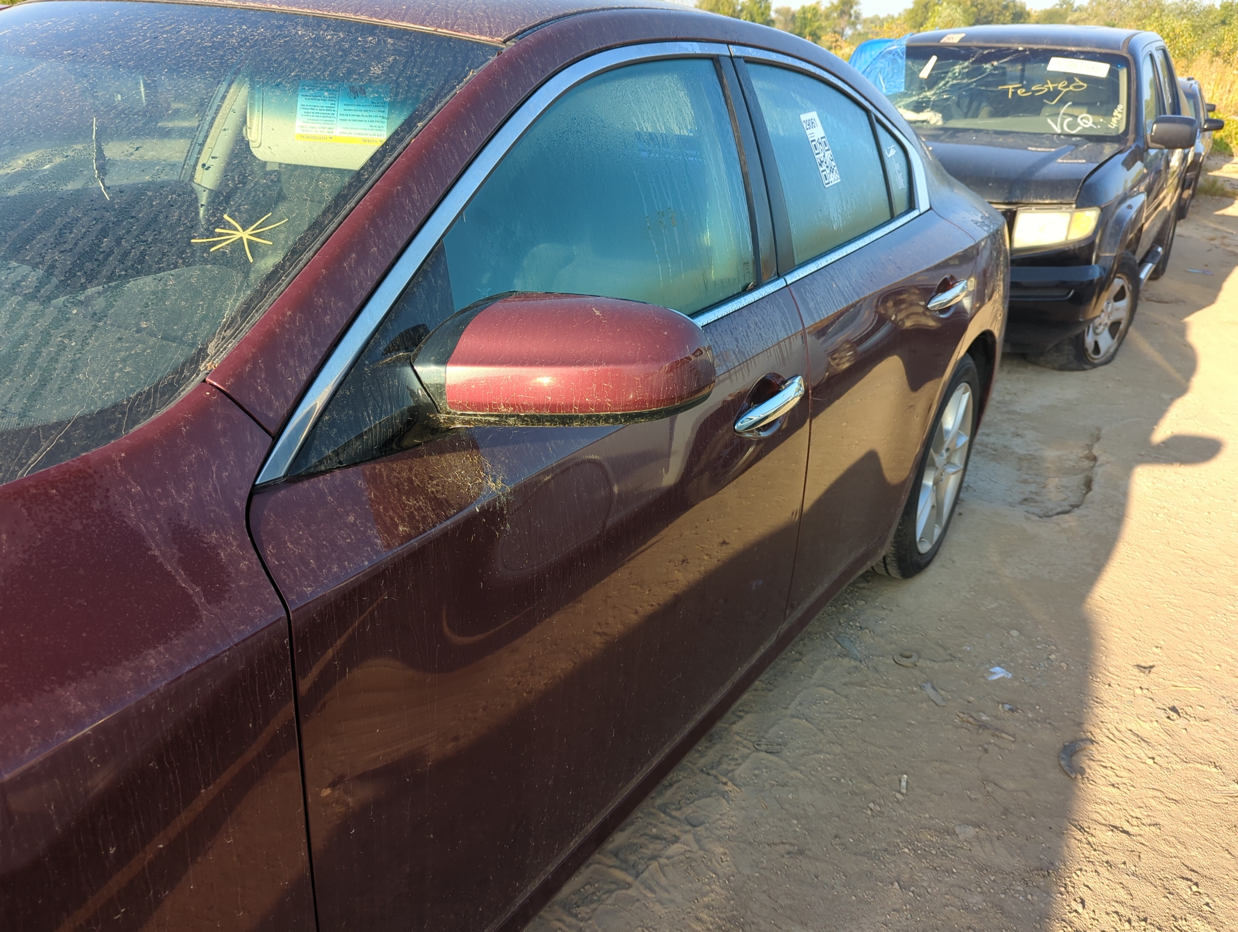 2009-2014 Nissan Maxima Driver Left Side View Power Door Mirror 1154021 - Oemusedautoparts1.com