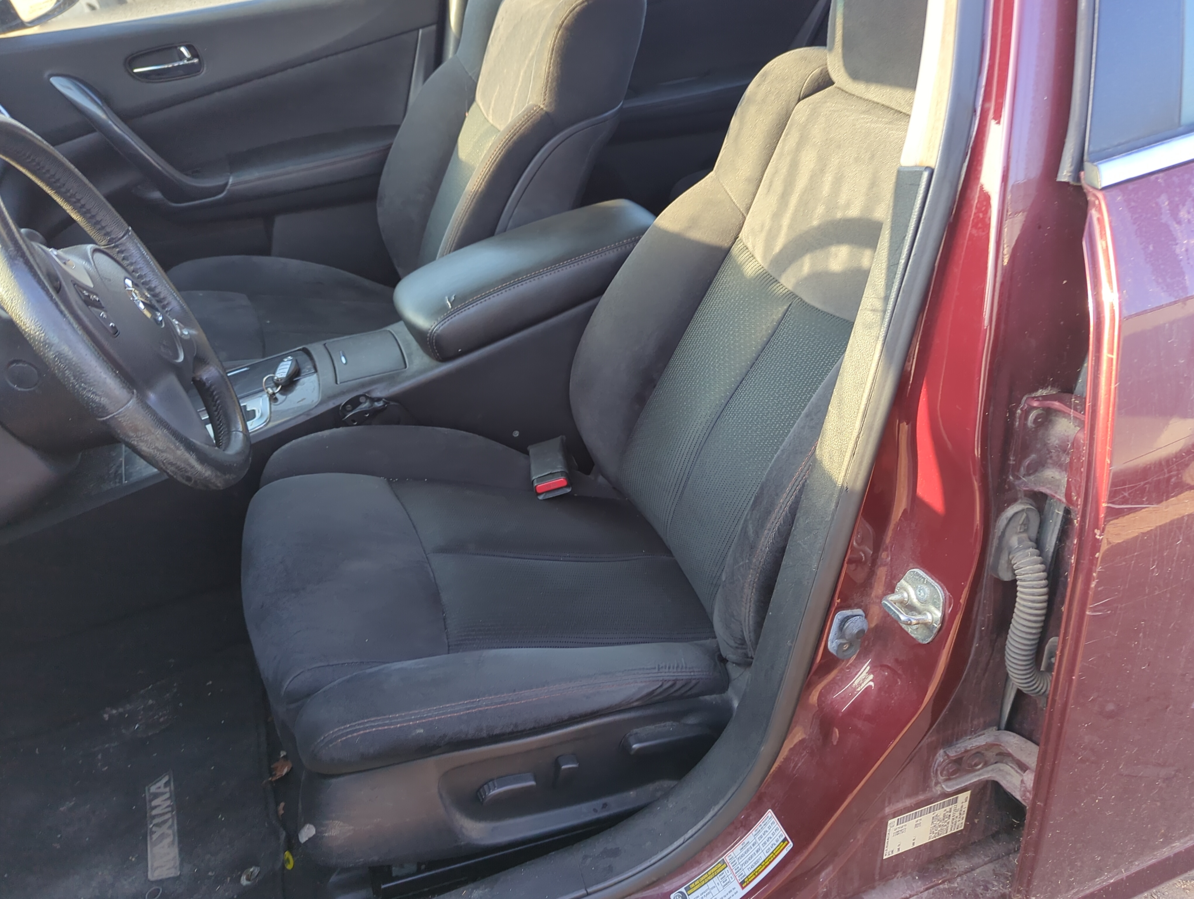 2009-2014 Nissan Maxima Driver Front Seat Oem 1154095 - Oemusedautoparts1.com