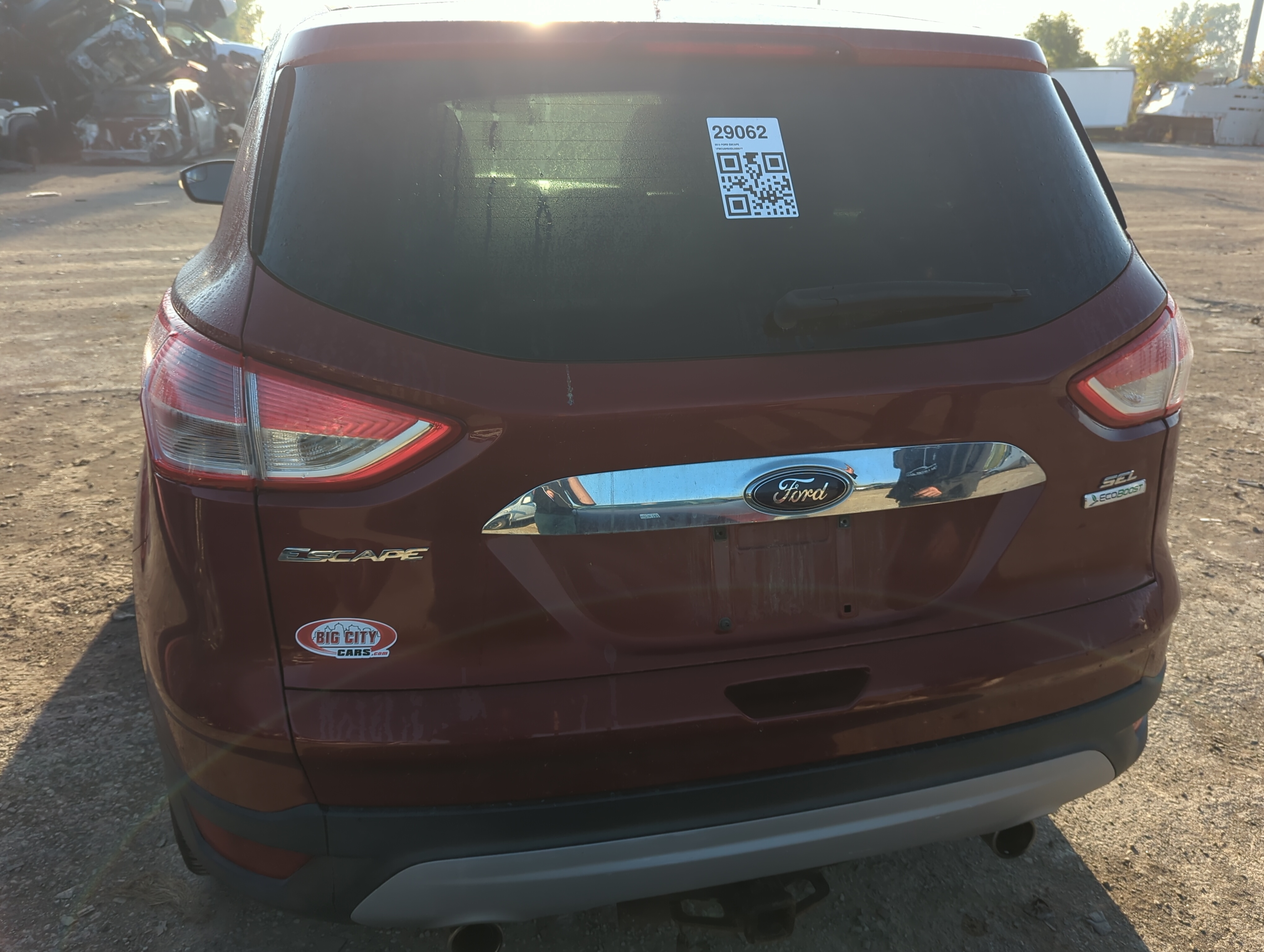 2013-2013 Ford Escape Trunk/decklid/hatch/tailgate Oem 1154363 - Oemusedautoparts1.com