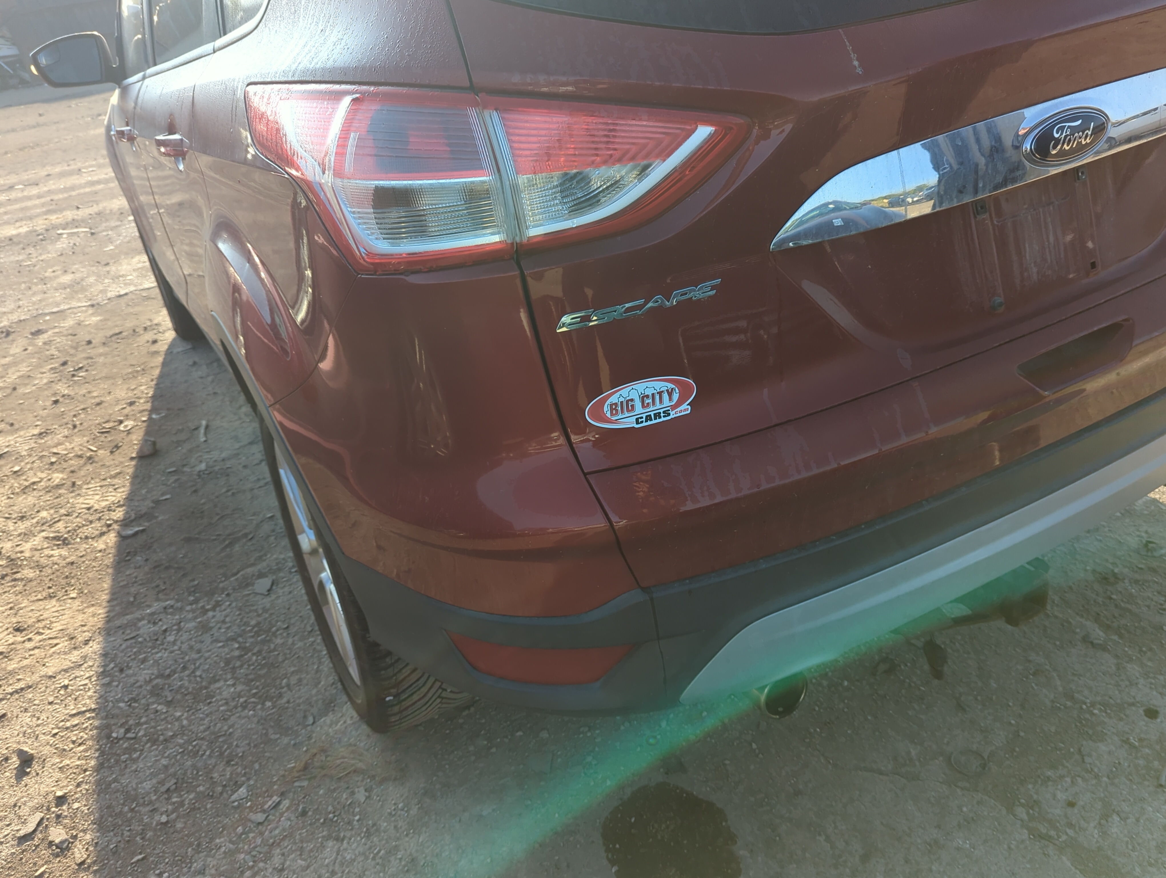 2013-2016 Ford Escape Rear Bumper Assembly Oem 1154364 - Oemusedautoparts1.com
