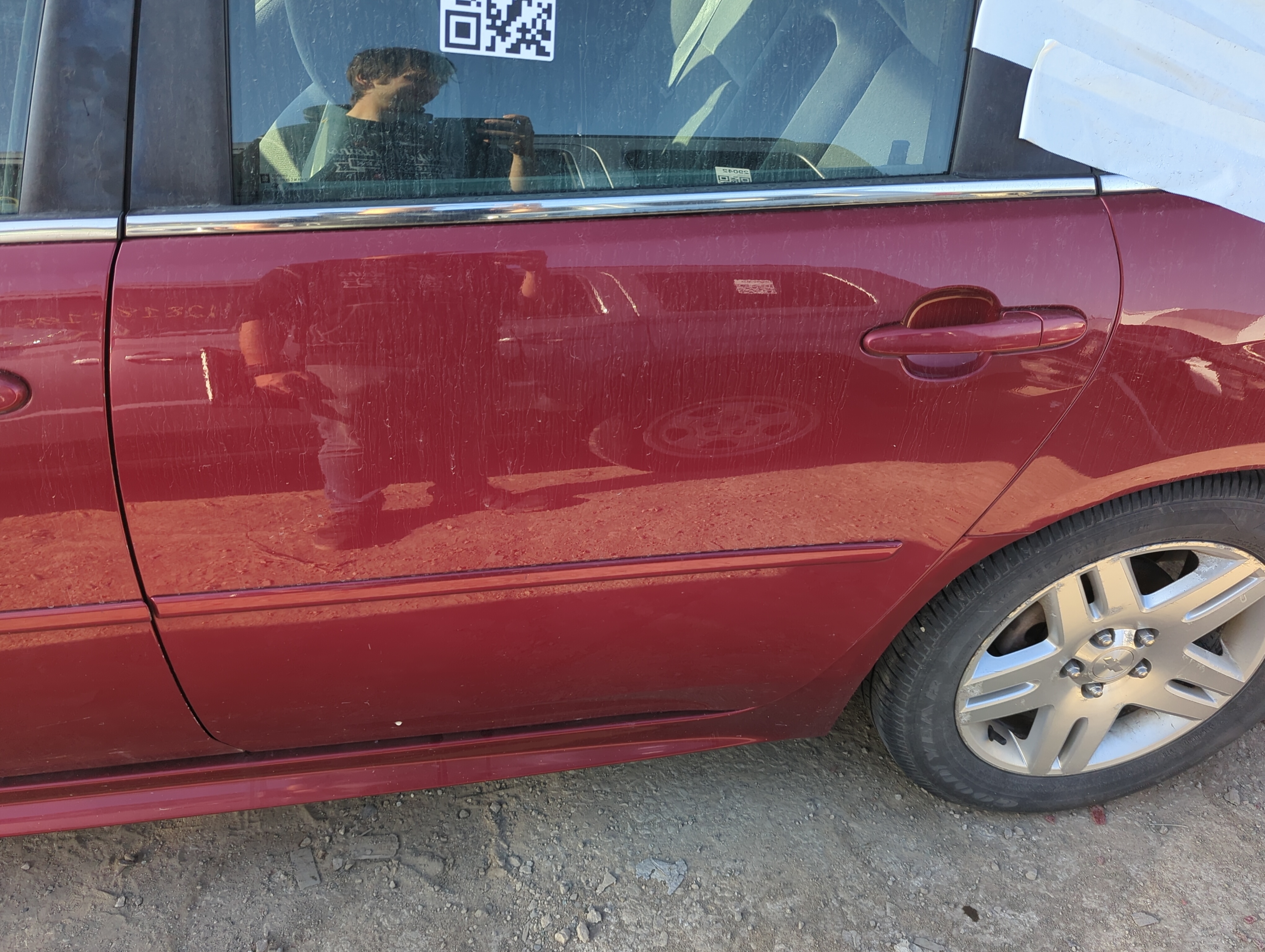 2008-2016 Chevrolet Impala Driver Rear Door Oem 1154472 - Oemusedautoparts1.com