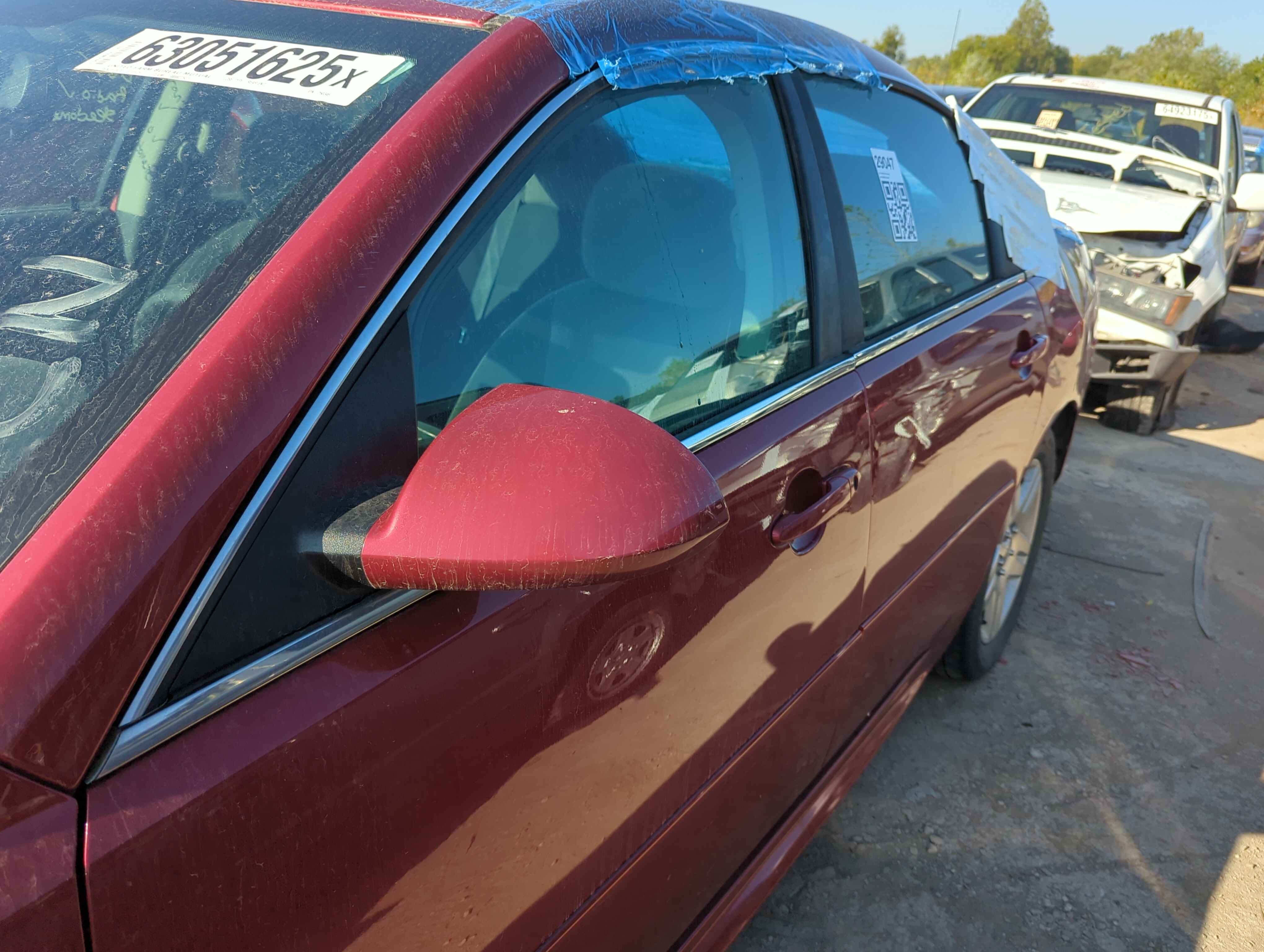2006-2016 Chevrolet Impala Driver Left Side View Power Door Mirror 1154528 - Oemusedautoparts1.com