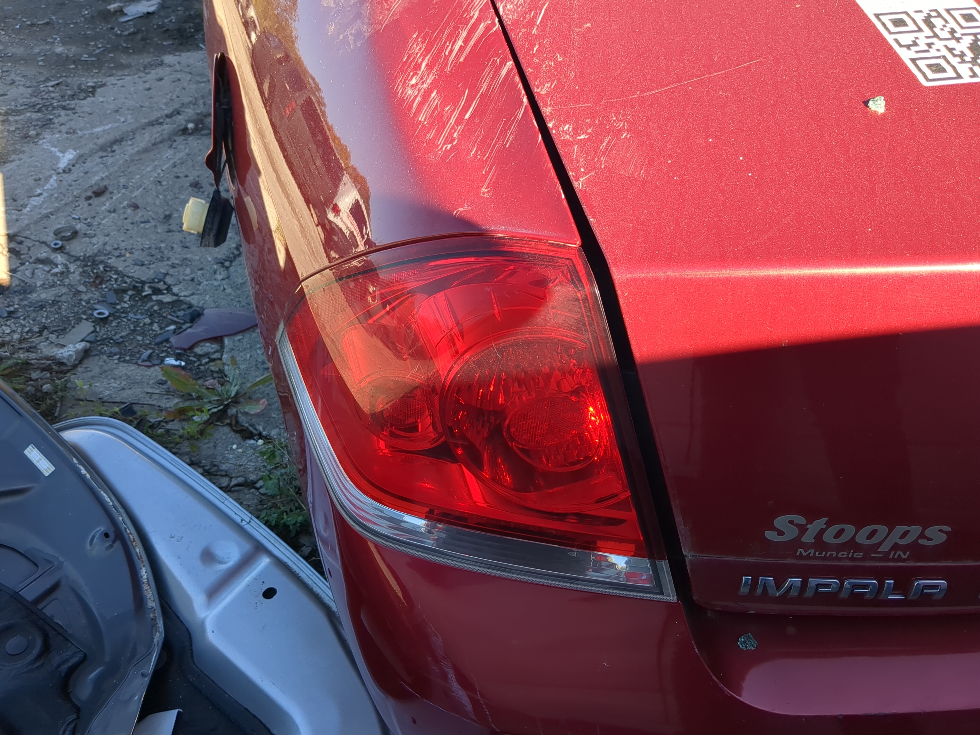 Picture of 2006-2016 Chevrolet Impala Driver Left Side Tail Light Taillight Oem 1154540