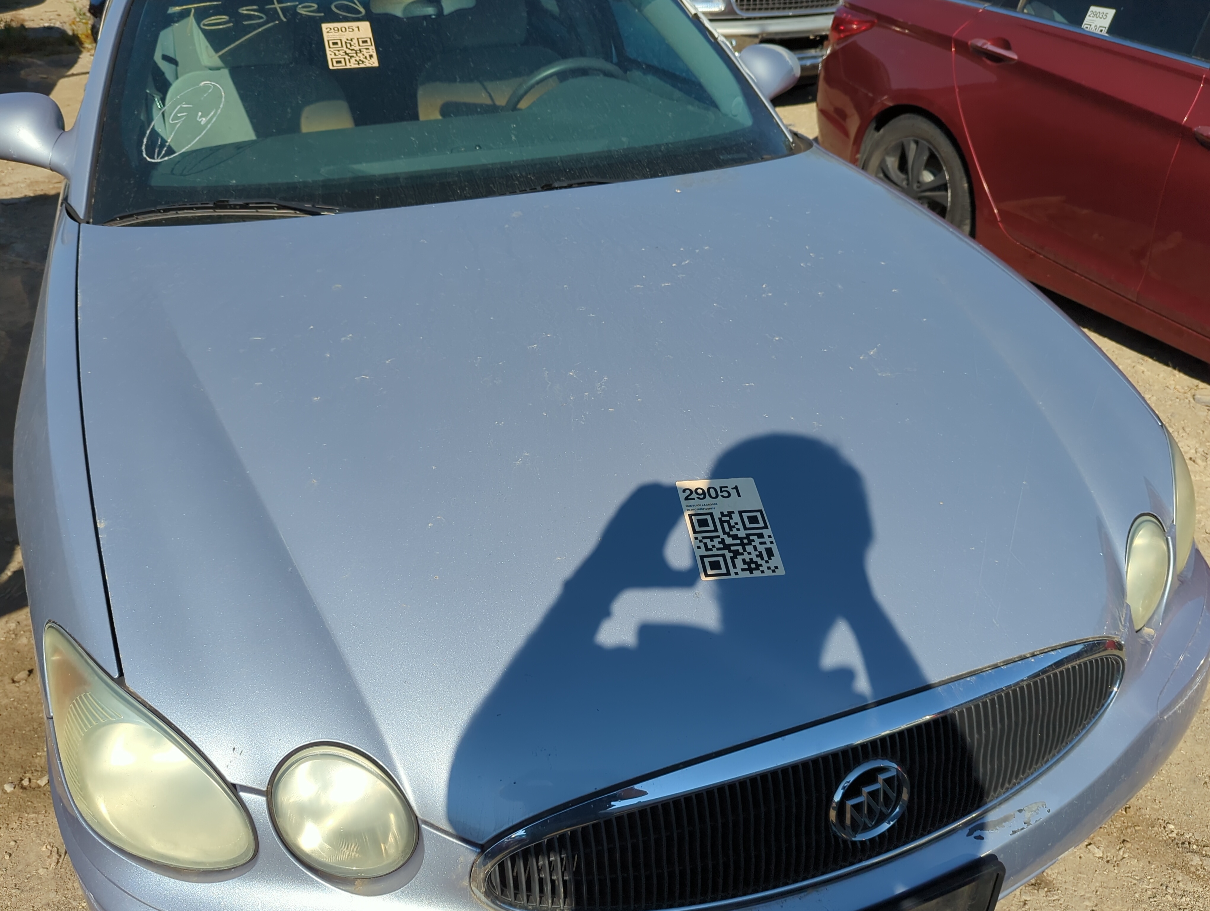 2005-2007 Buick Lacrosse Hood Oem 1154744 - Oemusedautoparts1.com