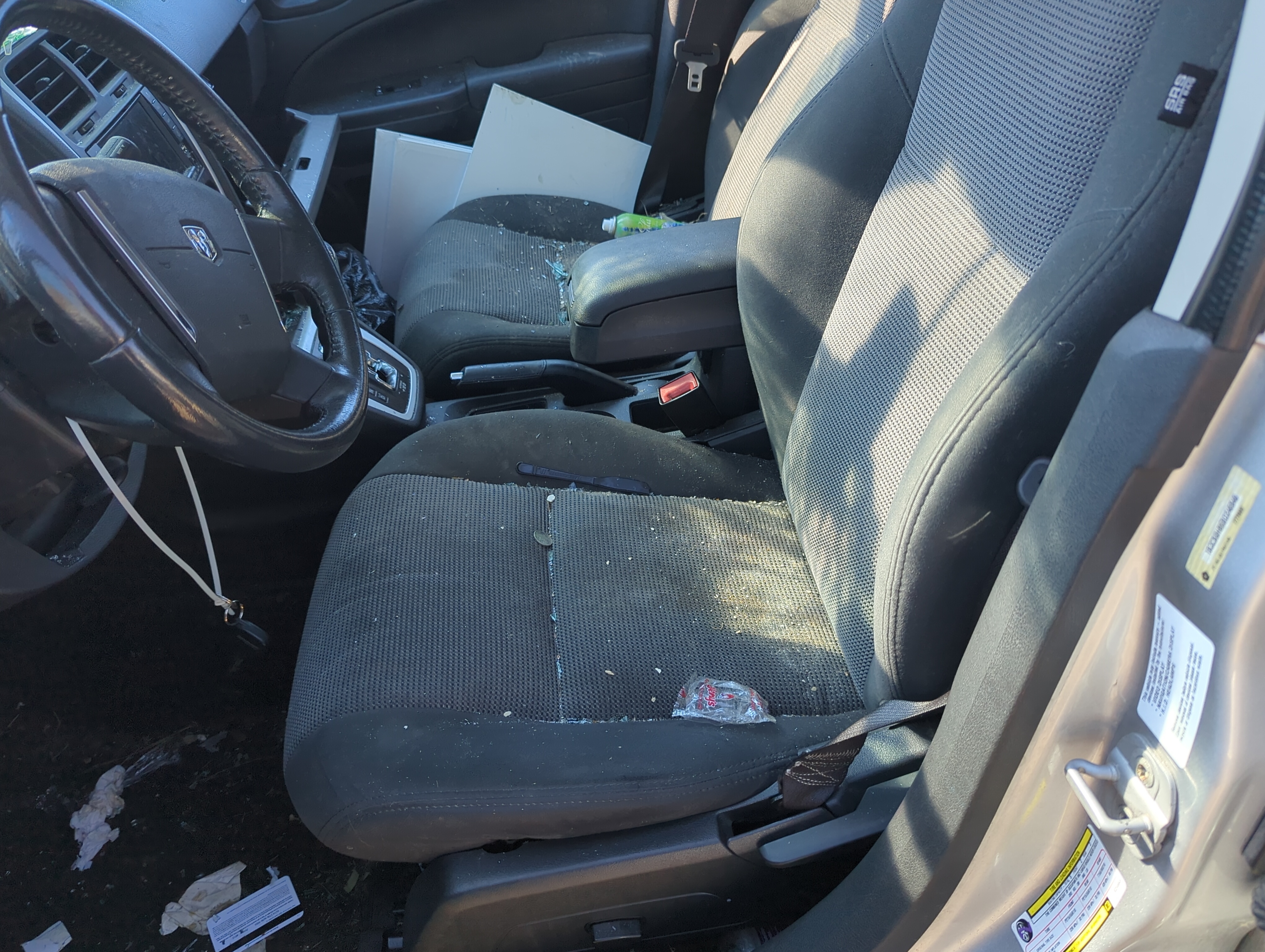 2009-2012 Dodge Caliber Driver Front Seat Oem 1154993 - Oemusedautoparts1.com