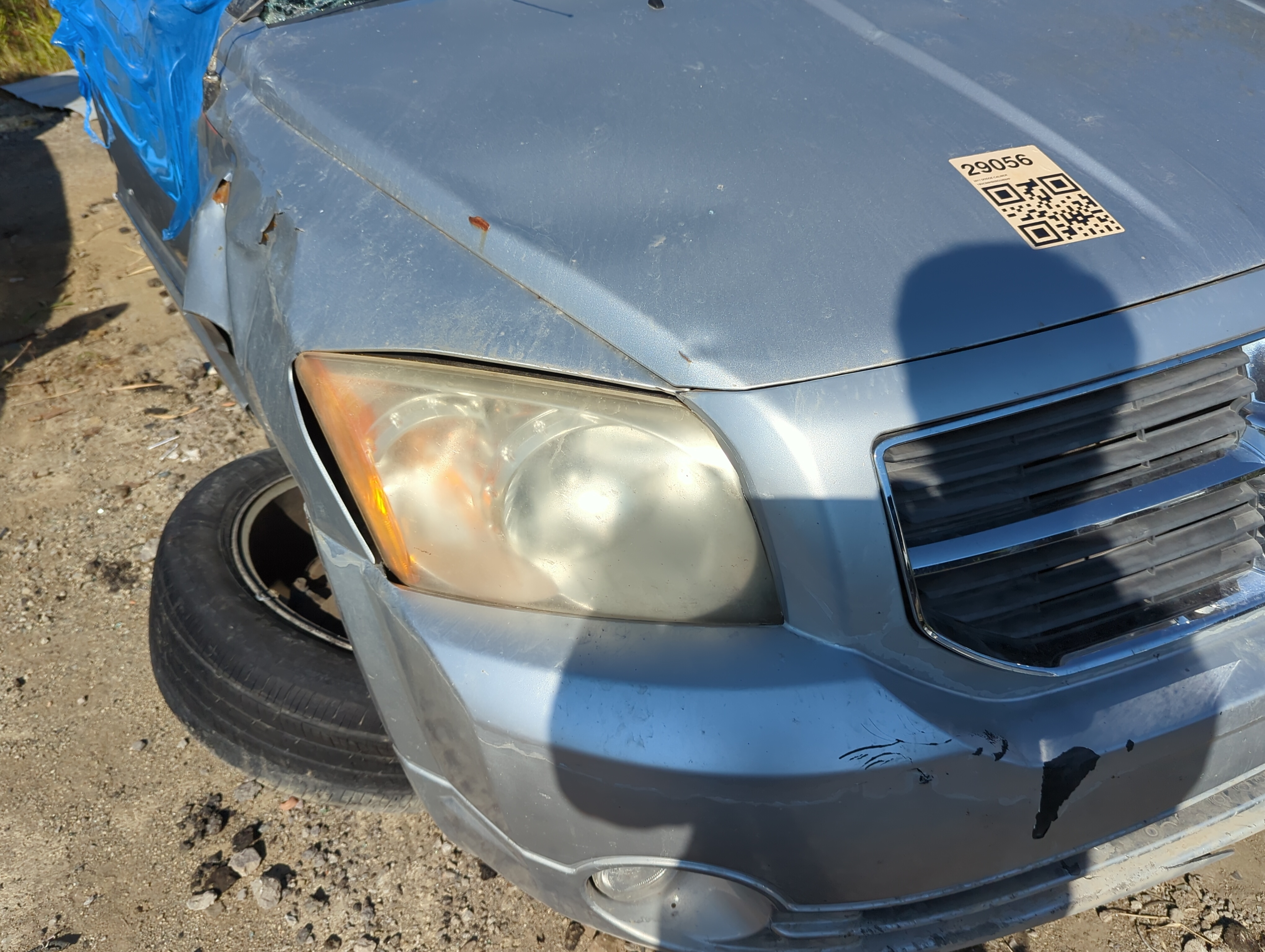 2007-2012 Dodge Caliber Passenger Right Oem Head Light Headlight Lamp 1155004 - Oemusedautoparts1.com