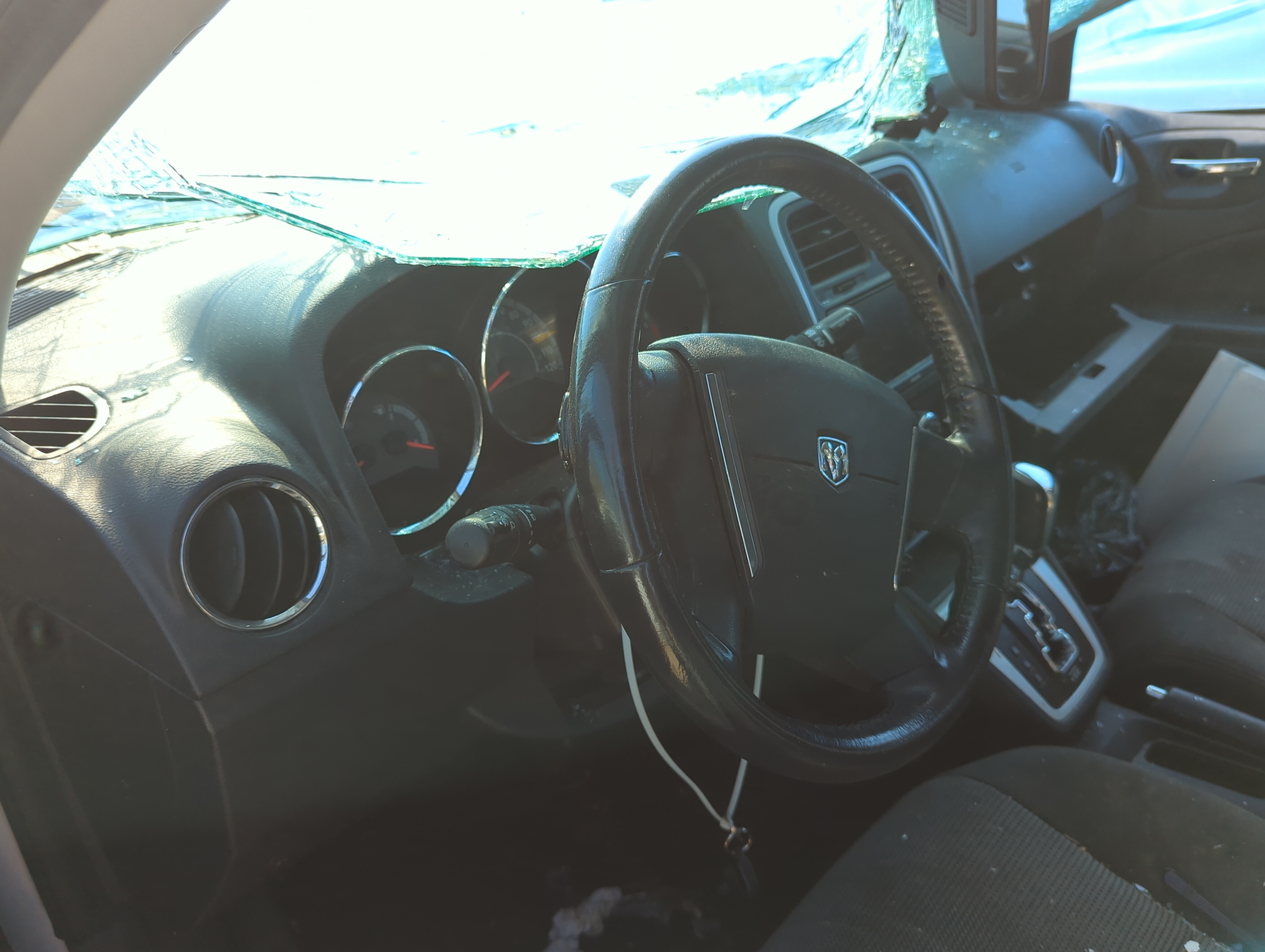 2010-2012 Dodge Caliber Air Bag Driver Left Steering Wheel Mounted 1155007 - Oemusedautoparts1.com