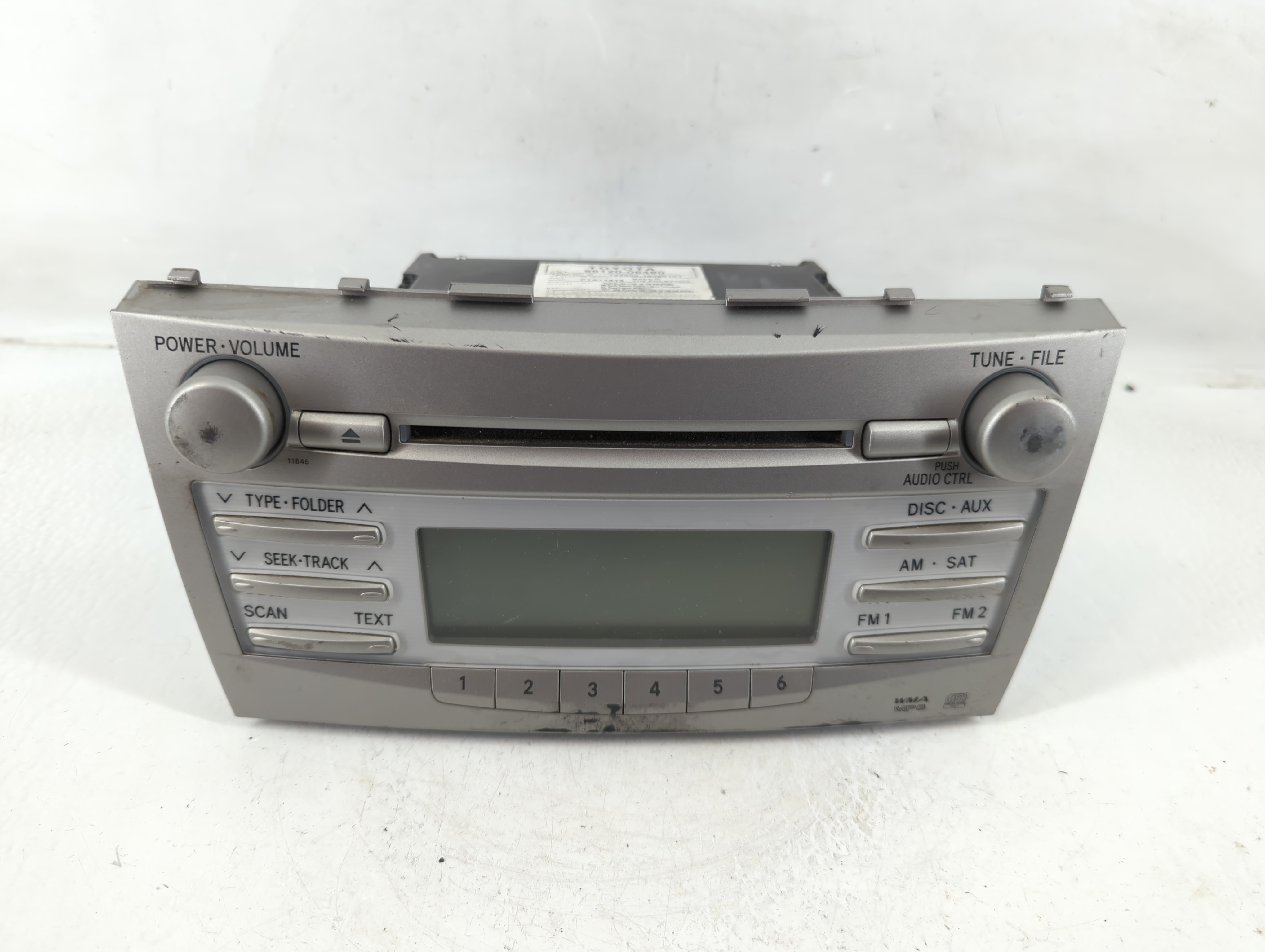 Picture of 2010-2011 Toyota Camry Am Fm Cd Player Radio Receiver 1155199