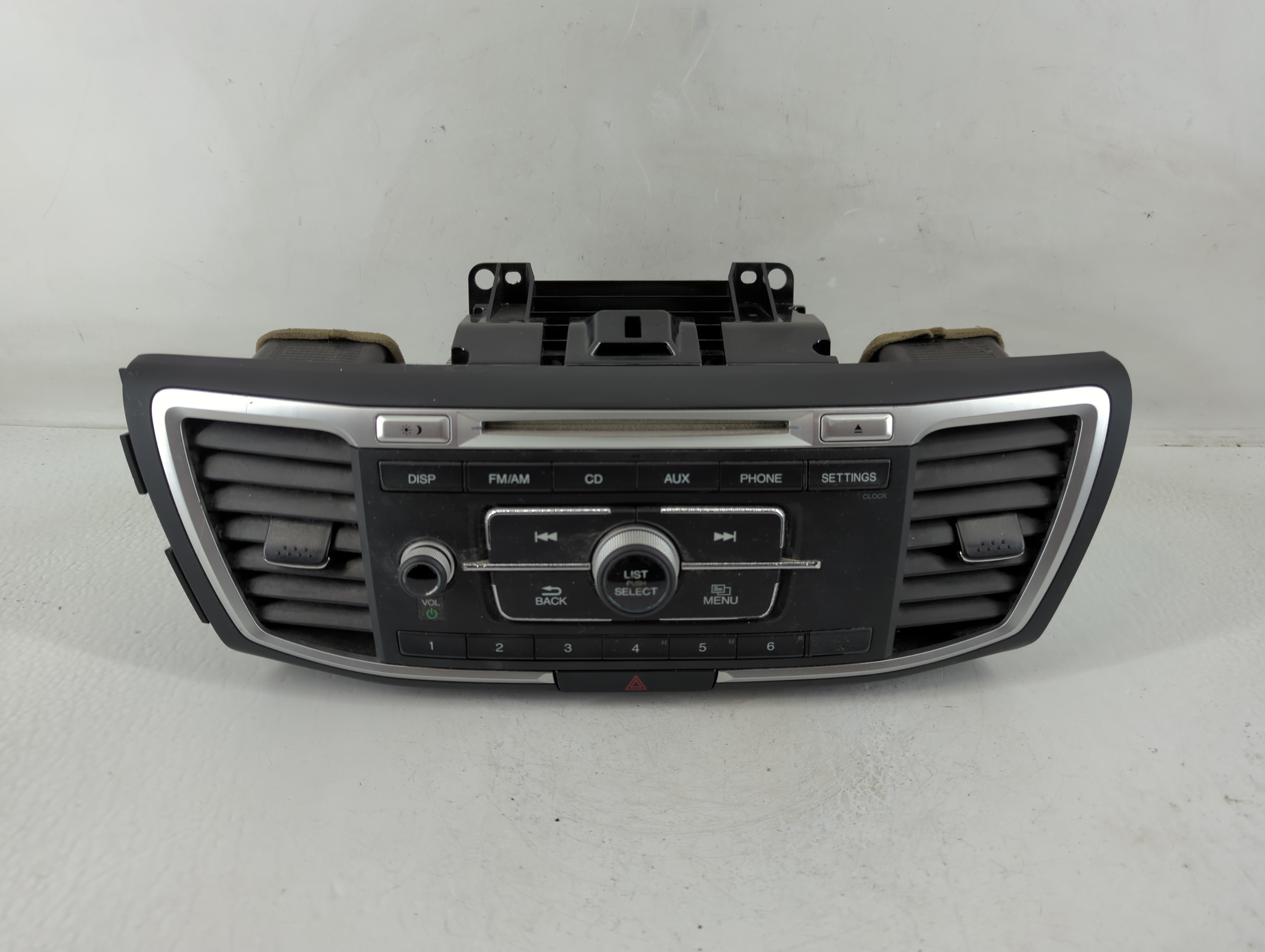 2013-2015 Honda Accord Am Fm Cd Player Radio Receiver 1155207 - Oemusedautoparts1.com