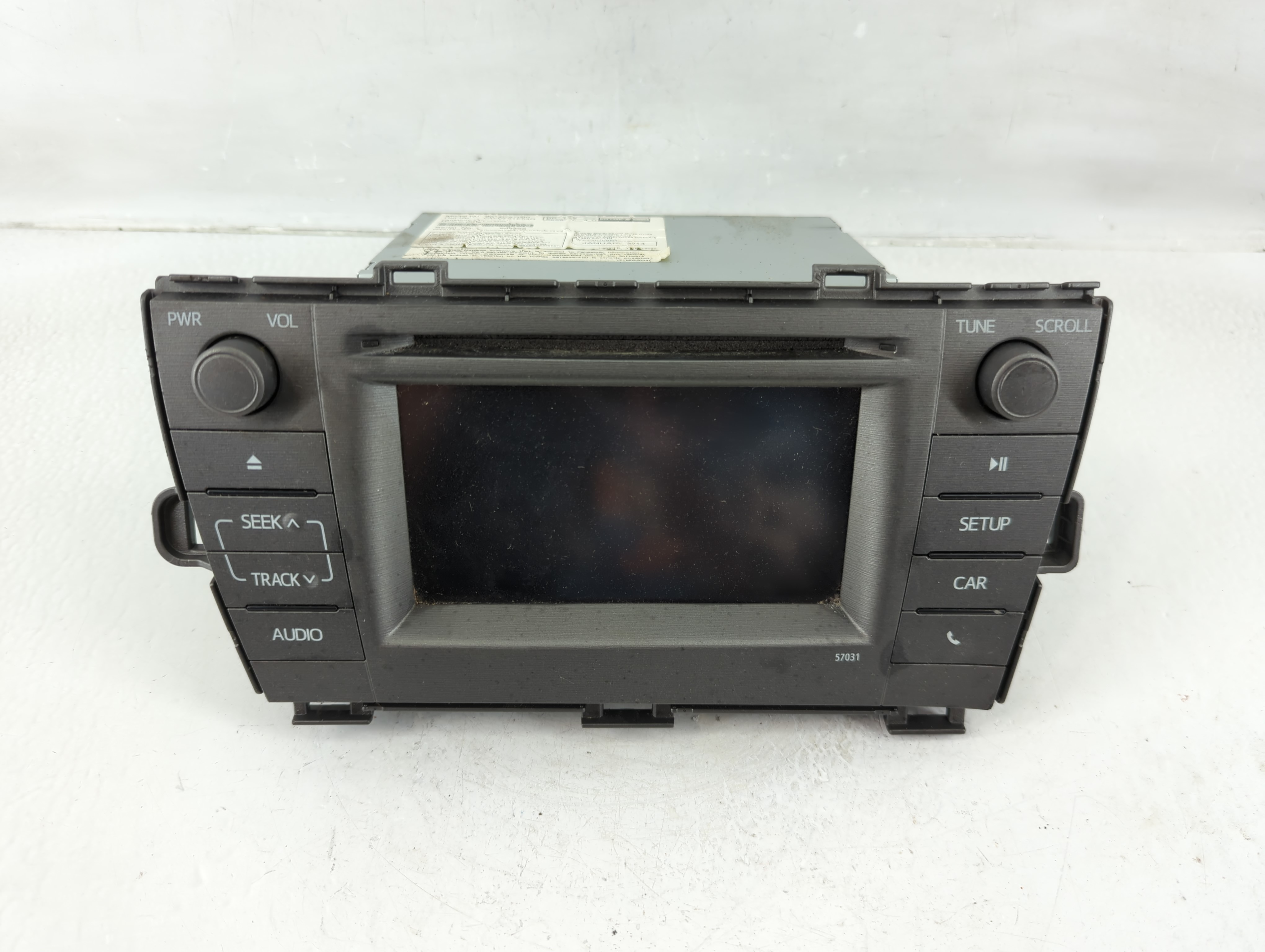 2012-2015 Toyota Prius Am Fm Cd Player Radio Receiver 1155218 - Oemusedautoparts1.com