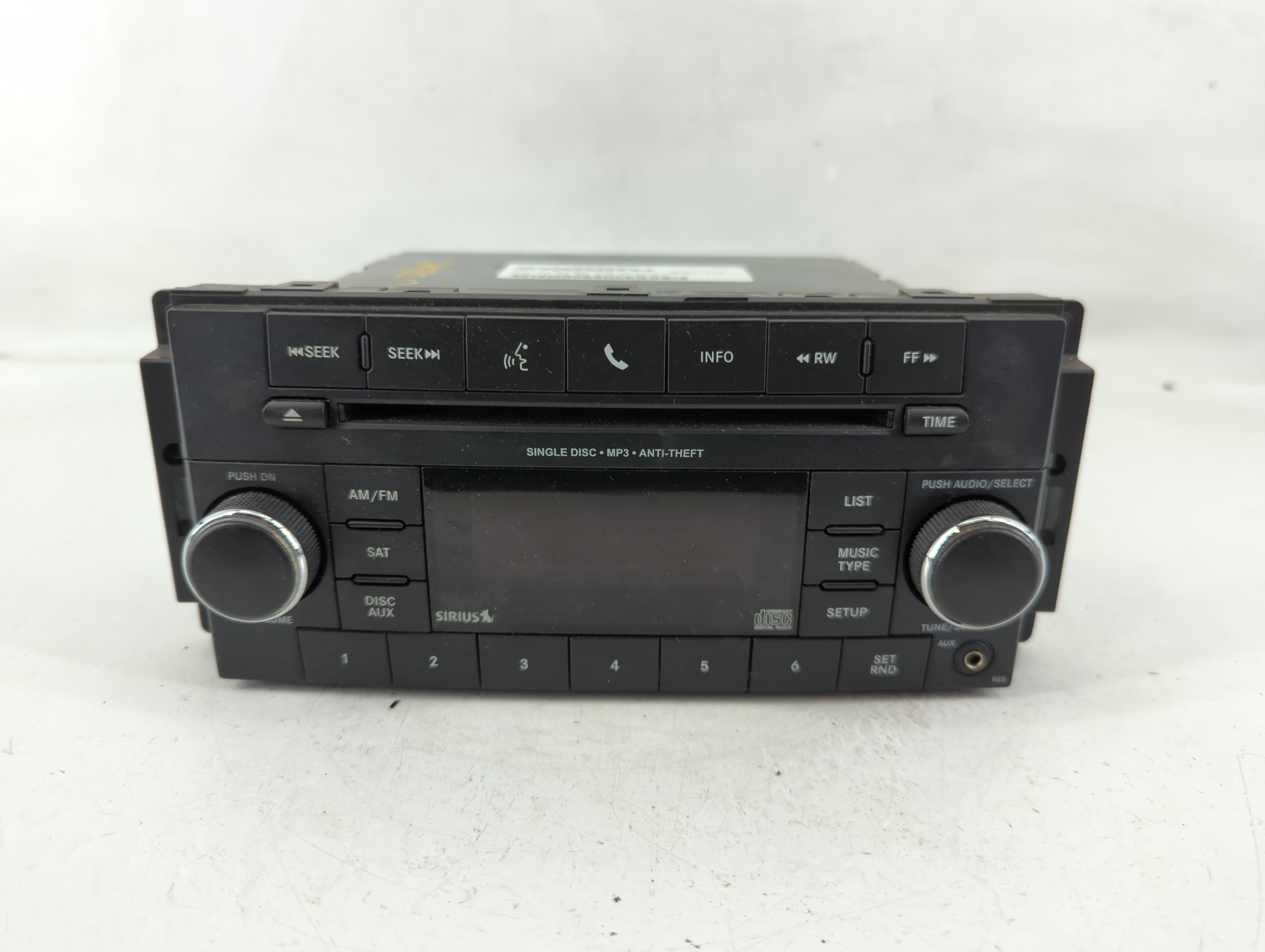 Dodge Caravan Am Fm Cd Player Radio Receiver 1155220 - Oemusedautoparts1.com