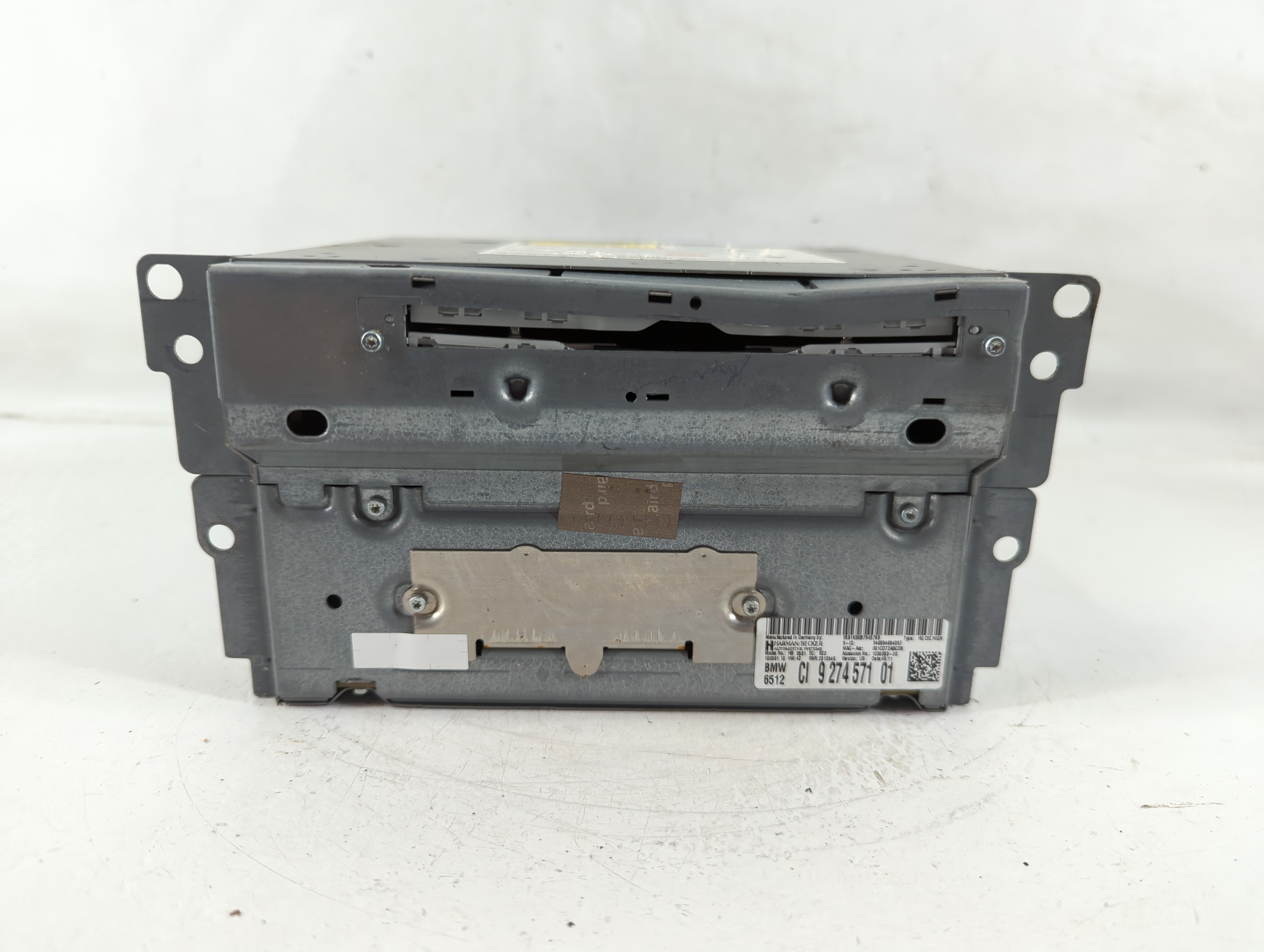 2011-2012 Bmw 535i Am Fm Cd Player Radio Receiver 1155293 - Oemusedautoparts1.com
