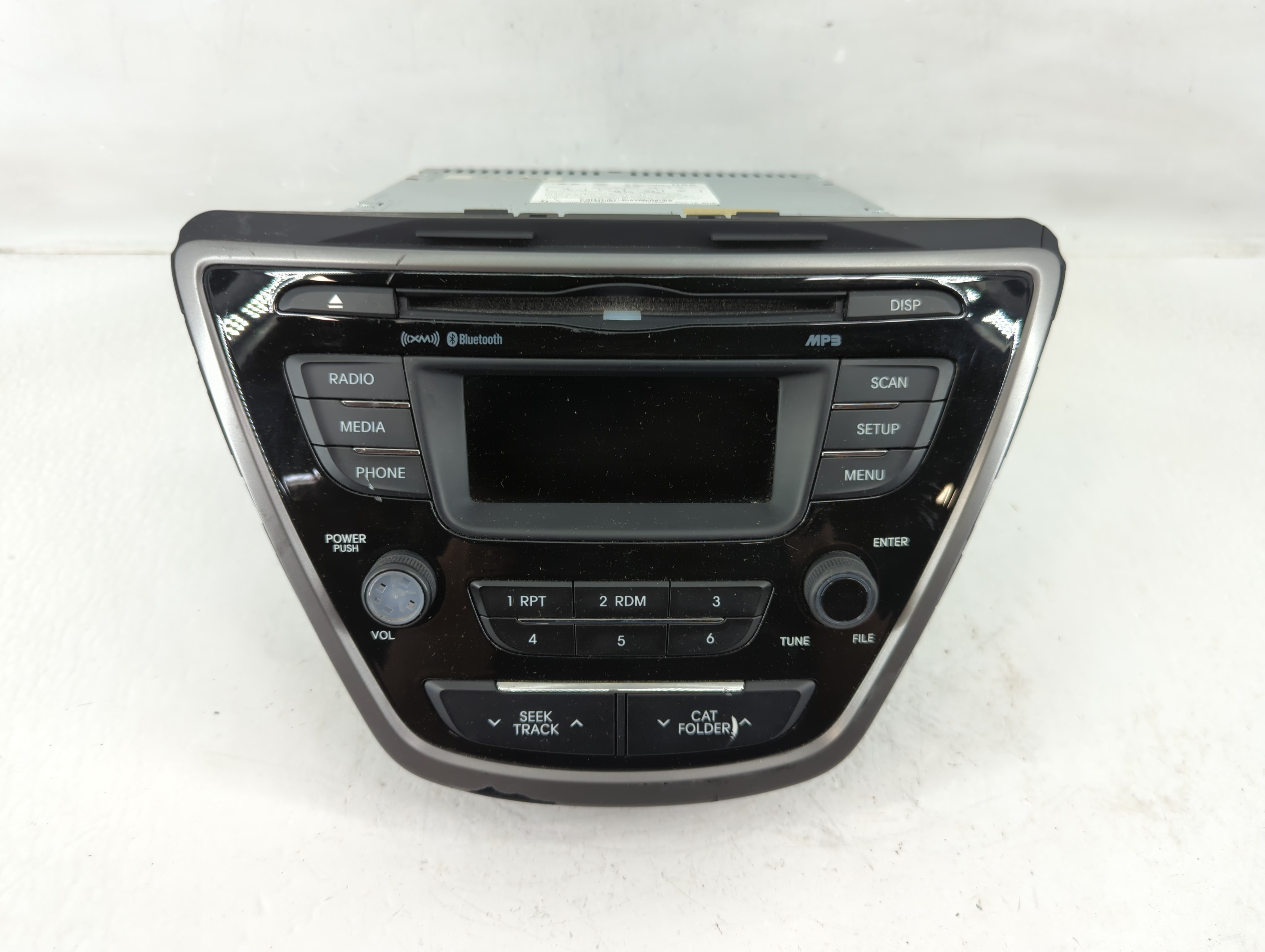 2011-2013 Hyundai Elantra Am Fm Cd Player Radio Receiver 1155300 - Oemusedautoparts1.com