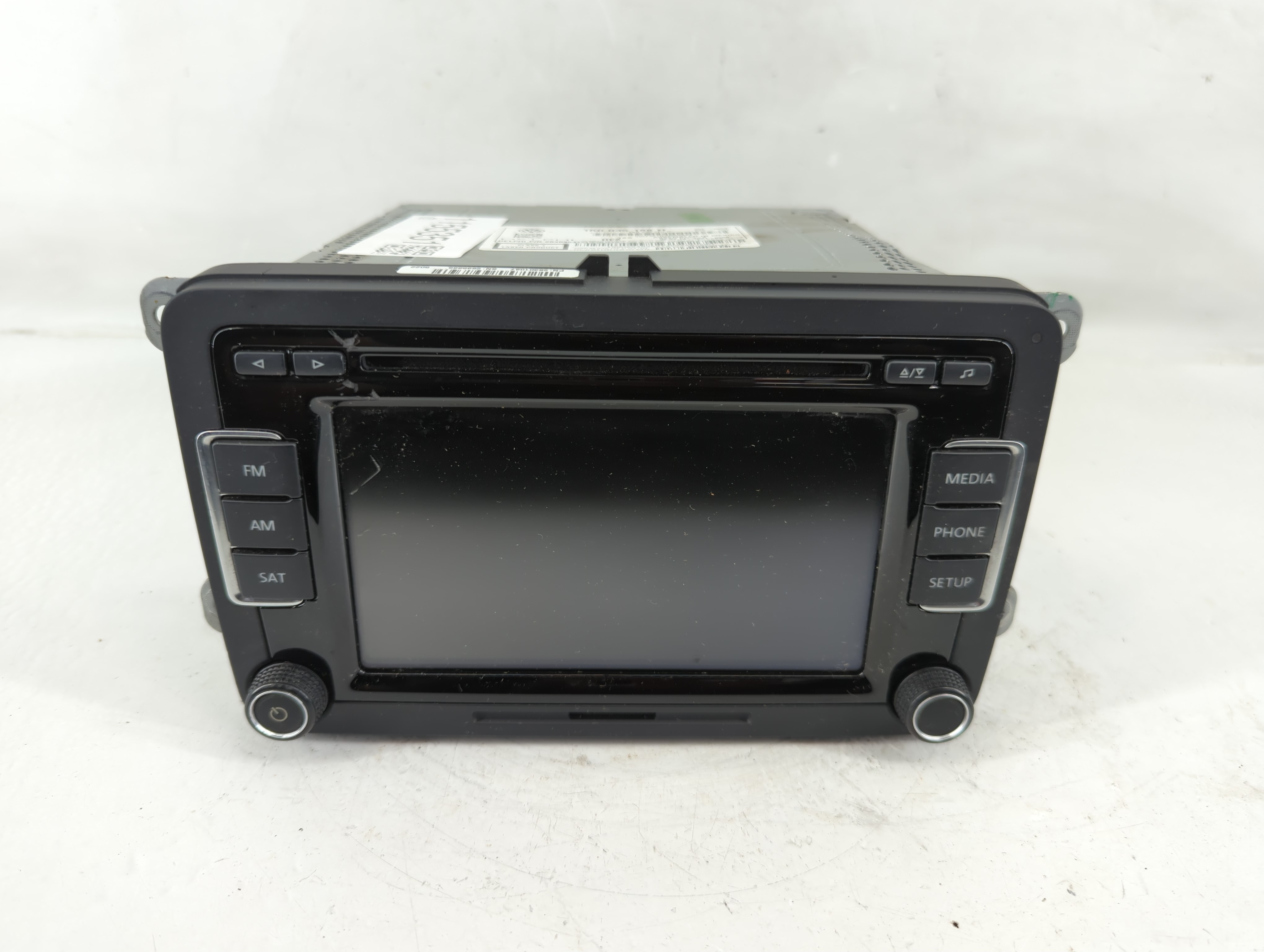 2012-2017 Volkswagen Jetta Am Fm Cd Player Radio Receiver 1155351 - Oemusedautoparts1.com