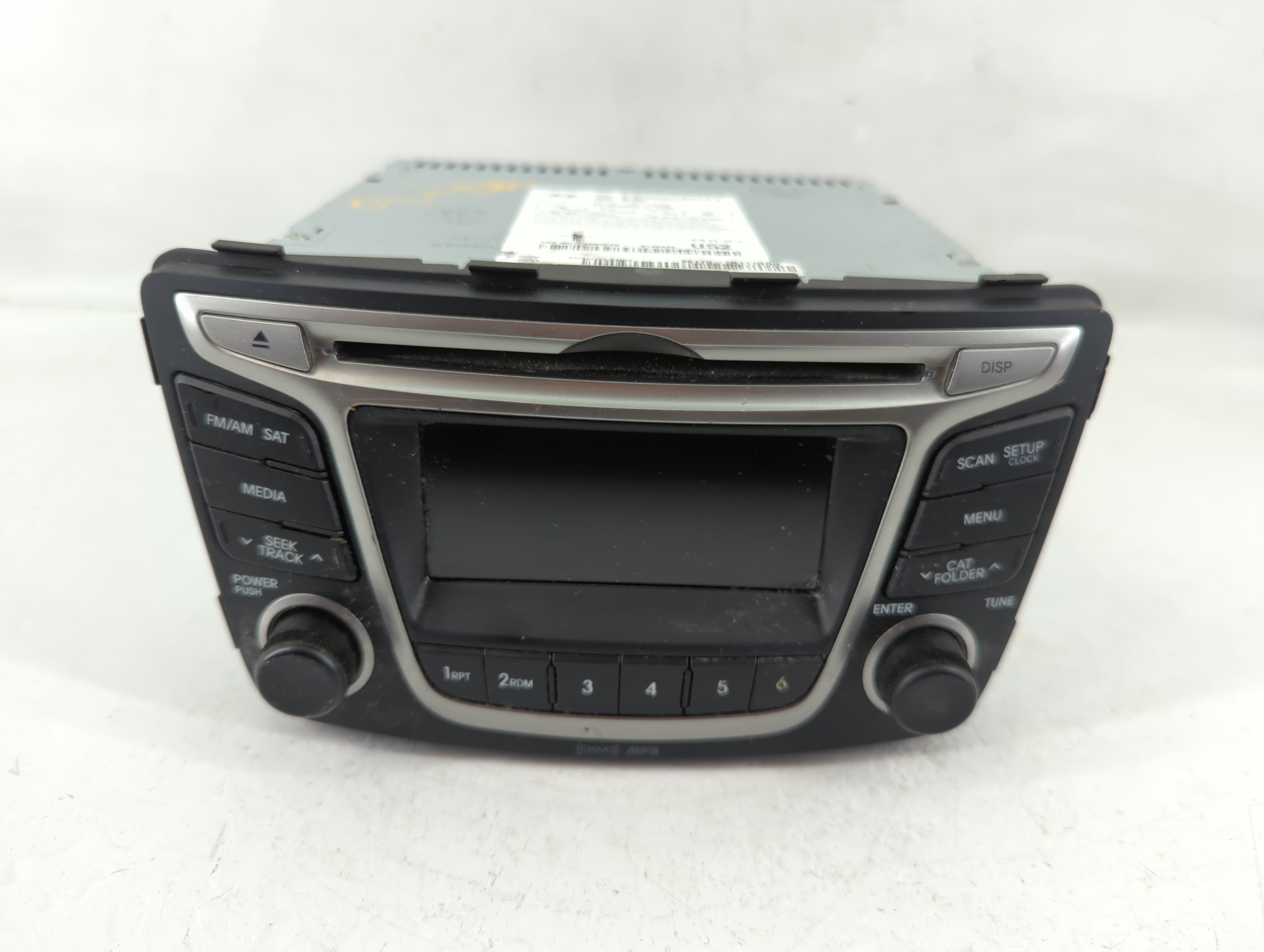 2015-2017 Hyundai Accent Am Fm Cd Player Radio Receiver 1155373 - Oemusedautoparts1.com