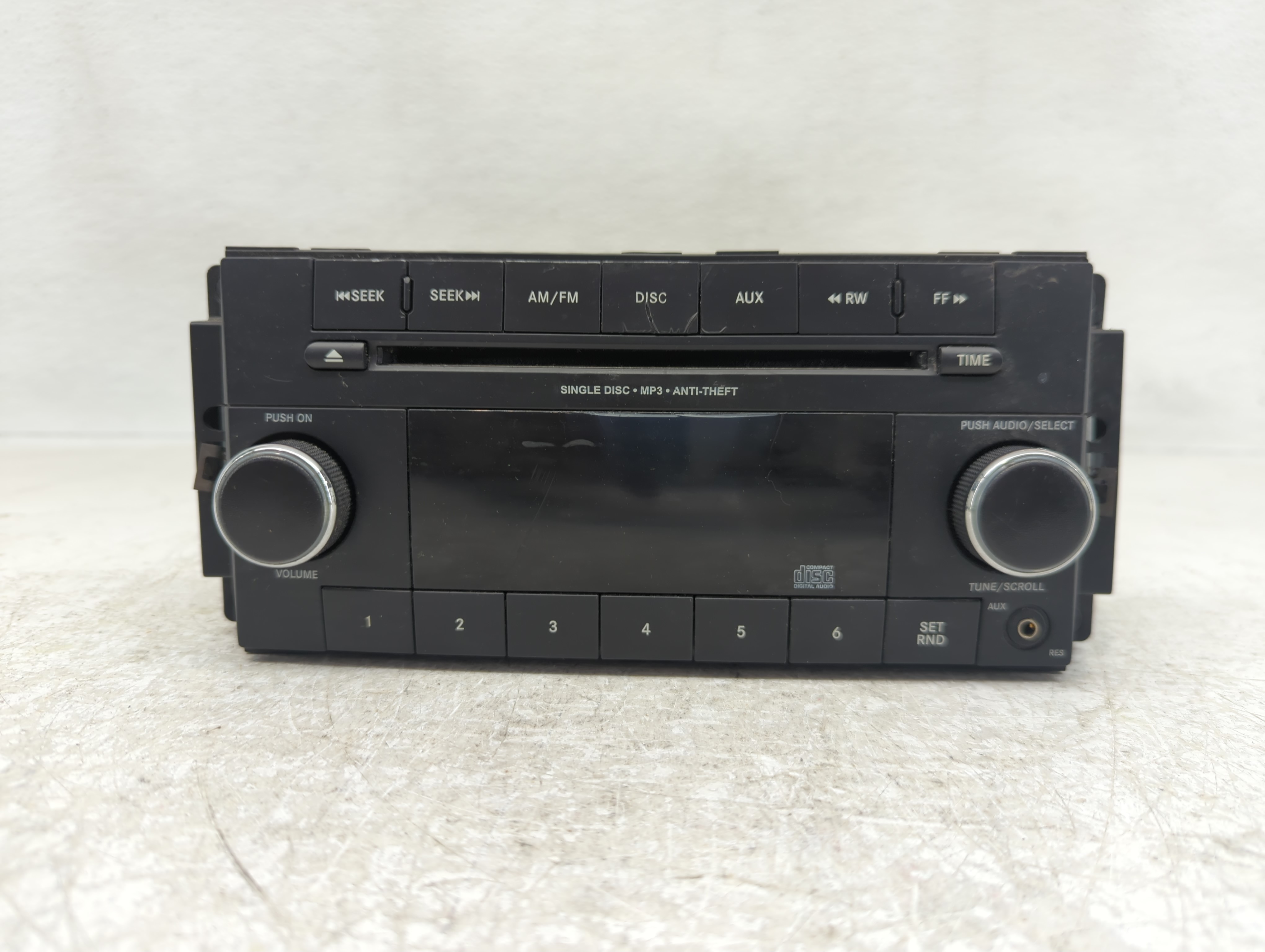 2012-2017 Jeep Compass Am Fm Cd Player Radio Receiver 1155384 - Oemusedautoparts1.com