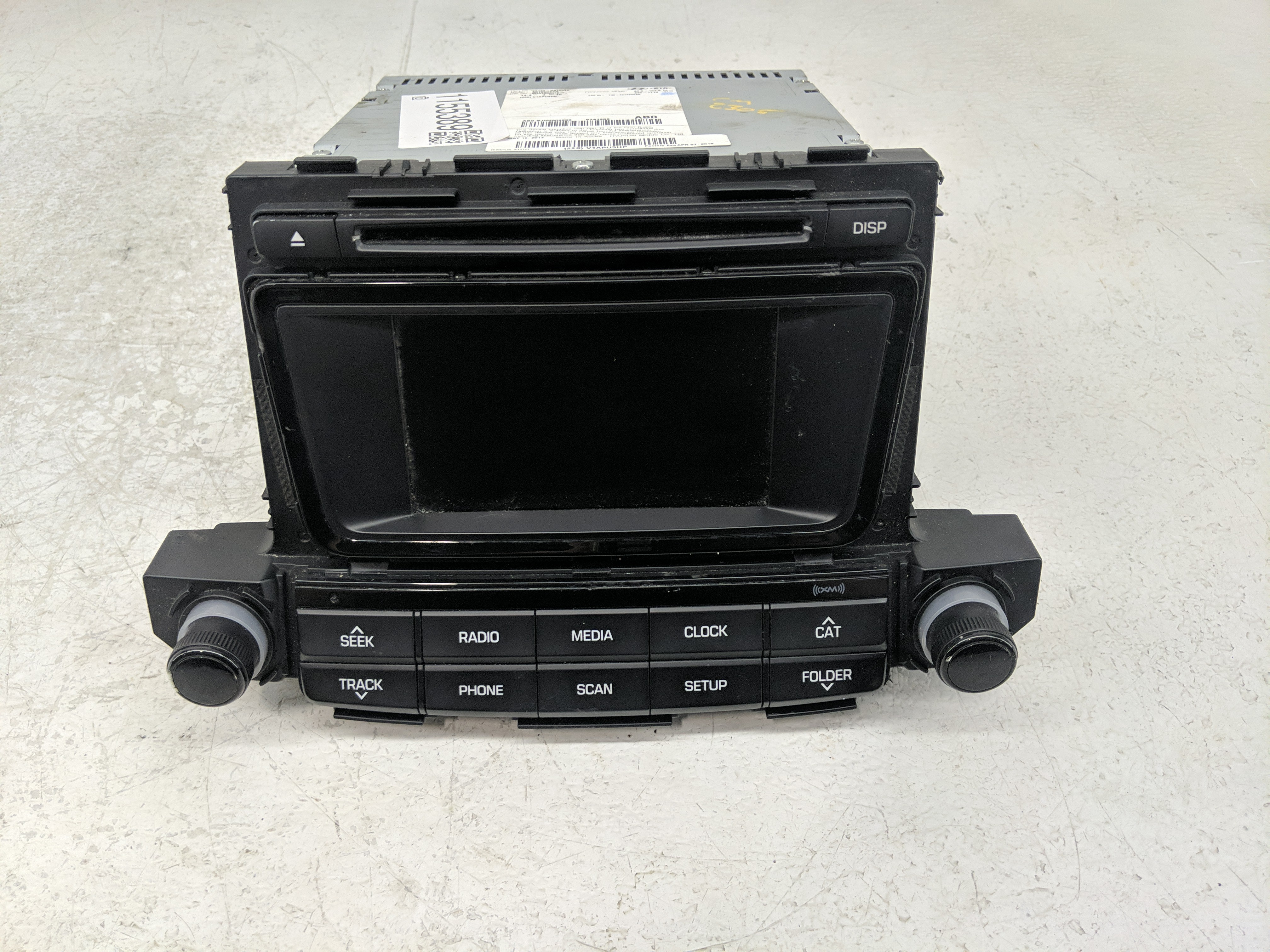 2016-2018 Hyundai Tucson Am Fm Cd Player Radio Receiver 1155389 - Oemusedautoparts1.com