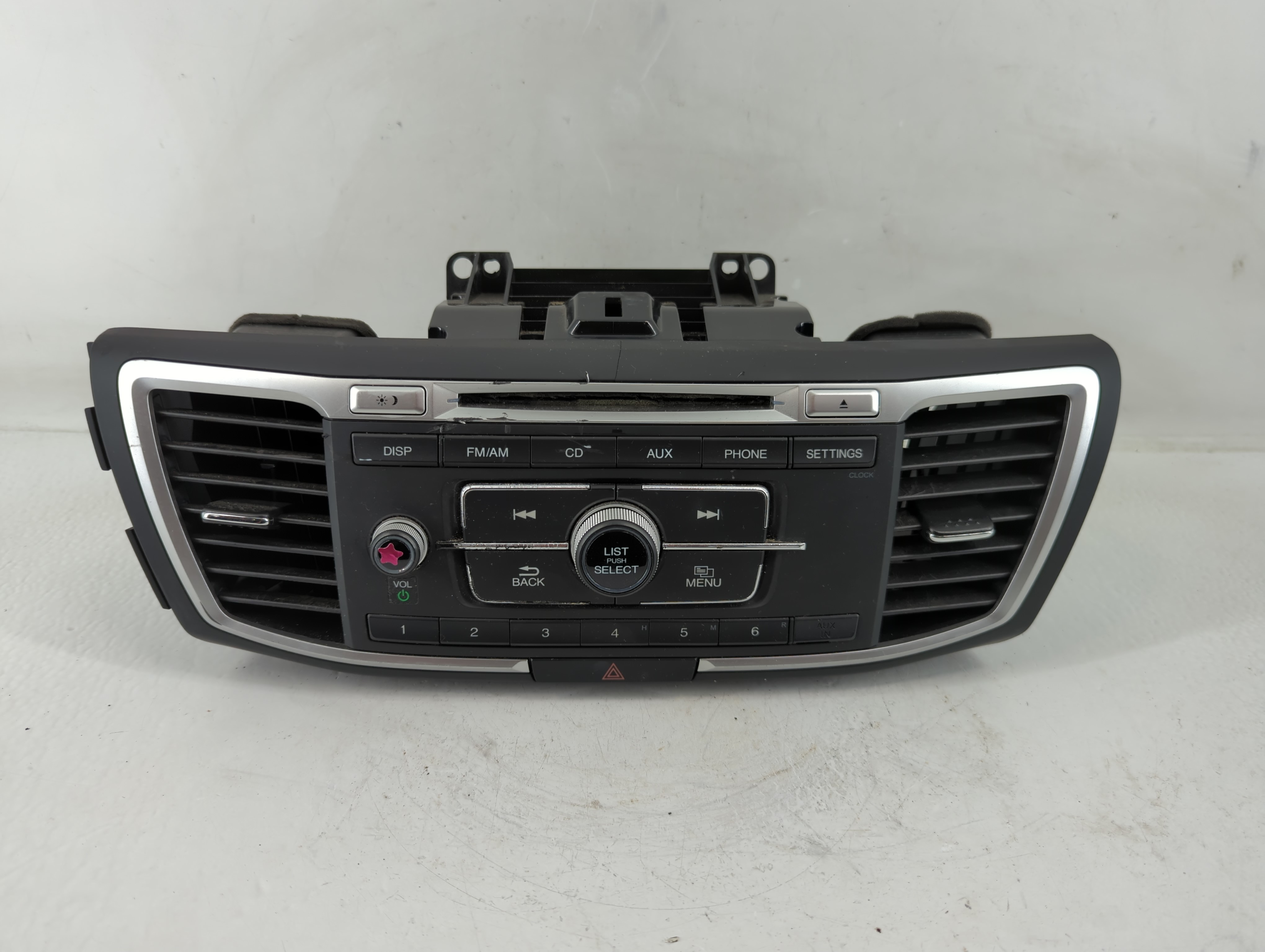 2013-2015 Honda Accord Am Fm Cd Player Radio Receiver 1155521 - Oemusedautoparts1.com