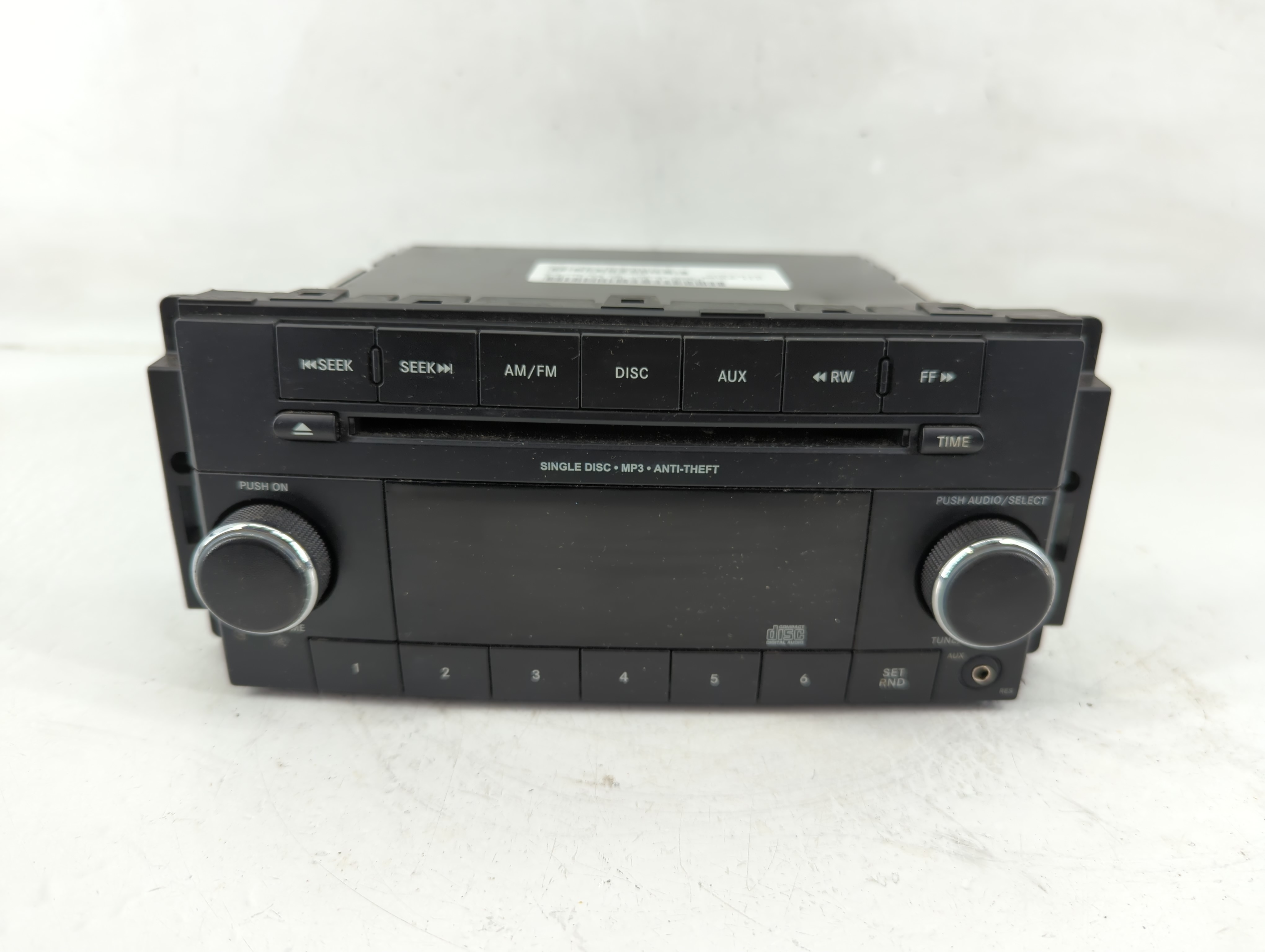 2013-2014 Dodge Avenger Am Fm Cd Player Radio Receiver 1155534 - Oemusedautoparts1.com