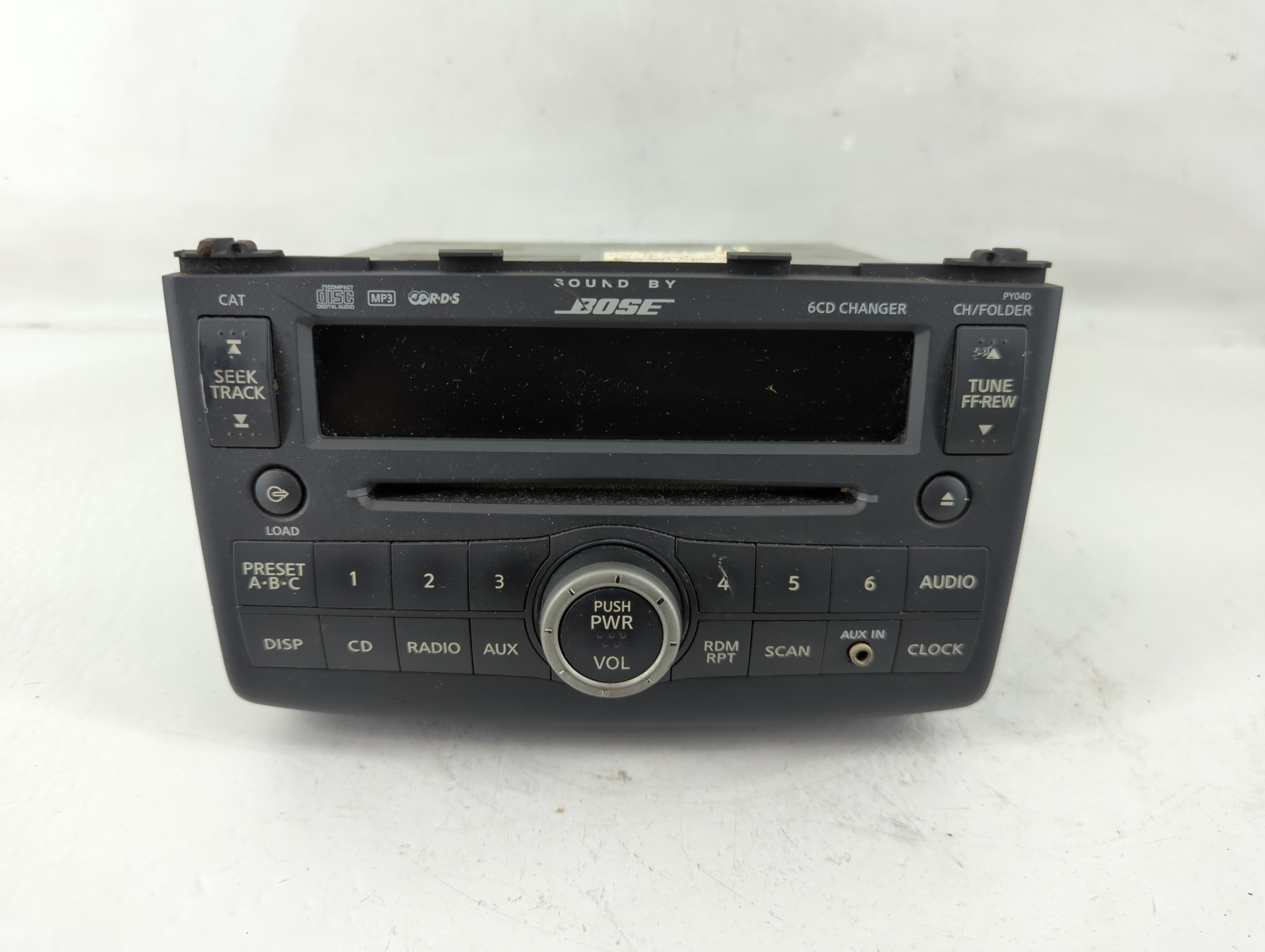 2008-2008 Nissan Rogue Am Fm Cd Player Radio Receiver 1155763 - Oemusedautoparts1.com