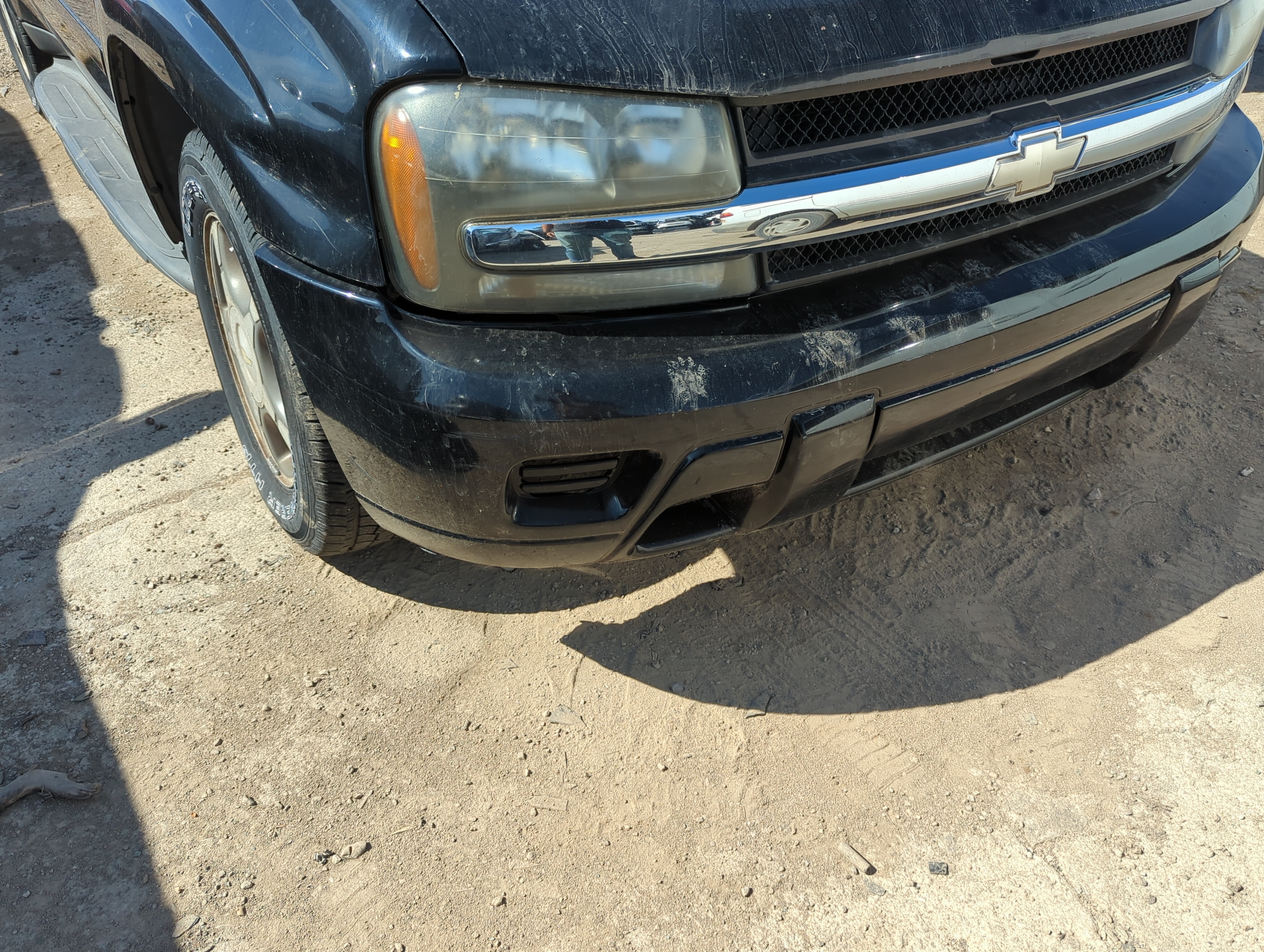 2002-2008 Chevrolet Trailblazer Front Bumper - Oem 1155880 - Oemusedautoparts1.com