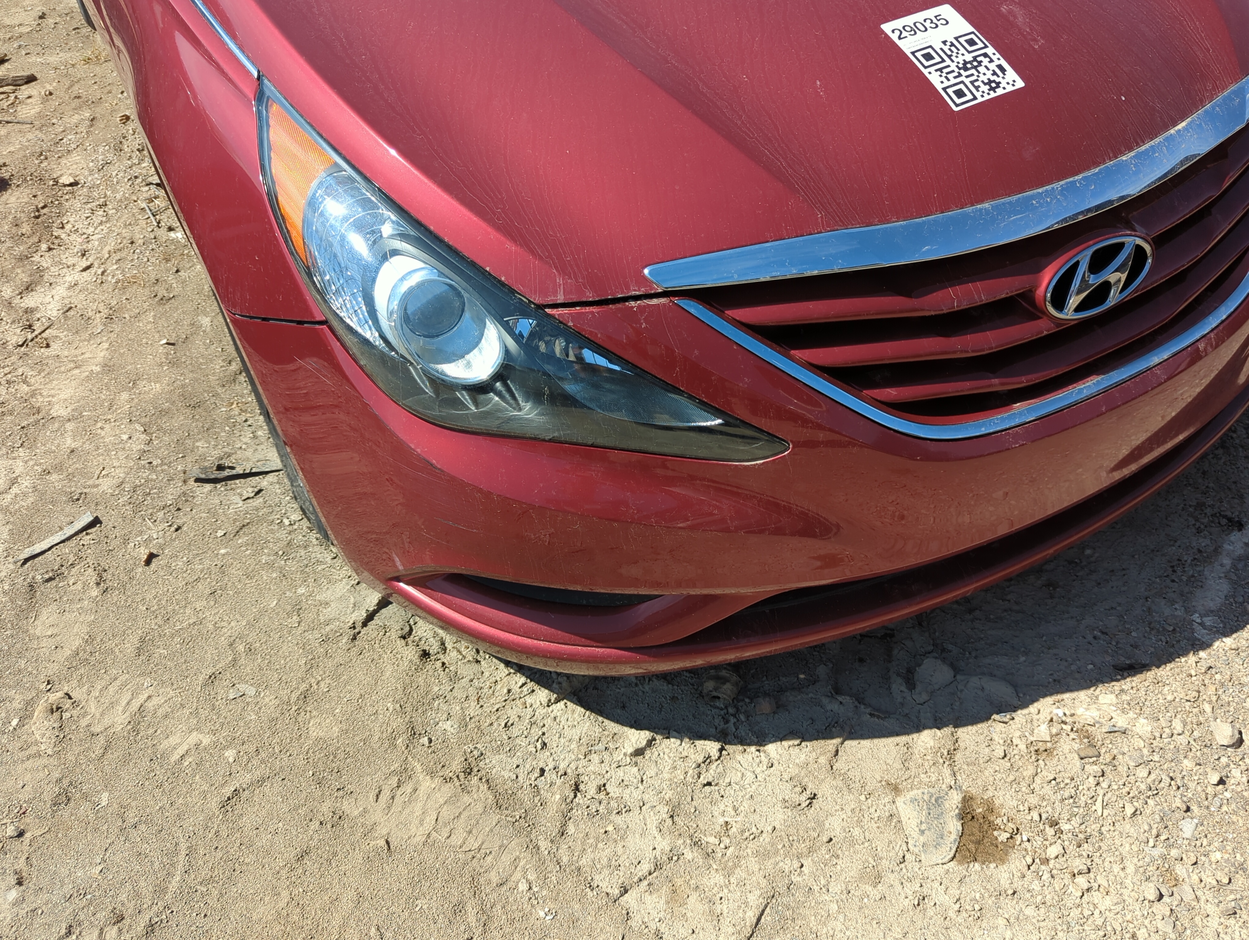 2011-2013 Hyundai Sonata Front Bumper - Oem 1156333 - Oemusedautoparts1.com