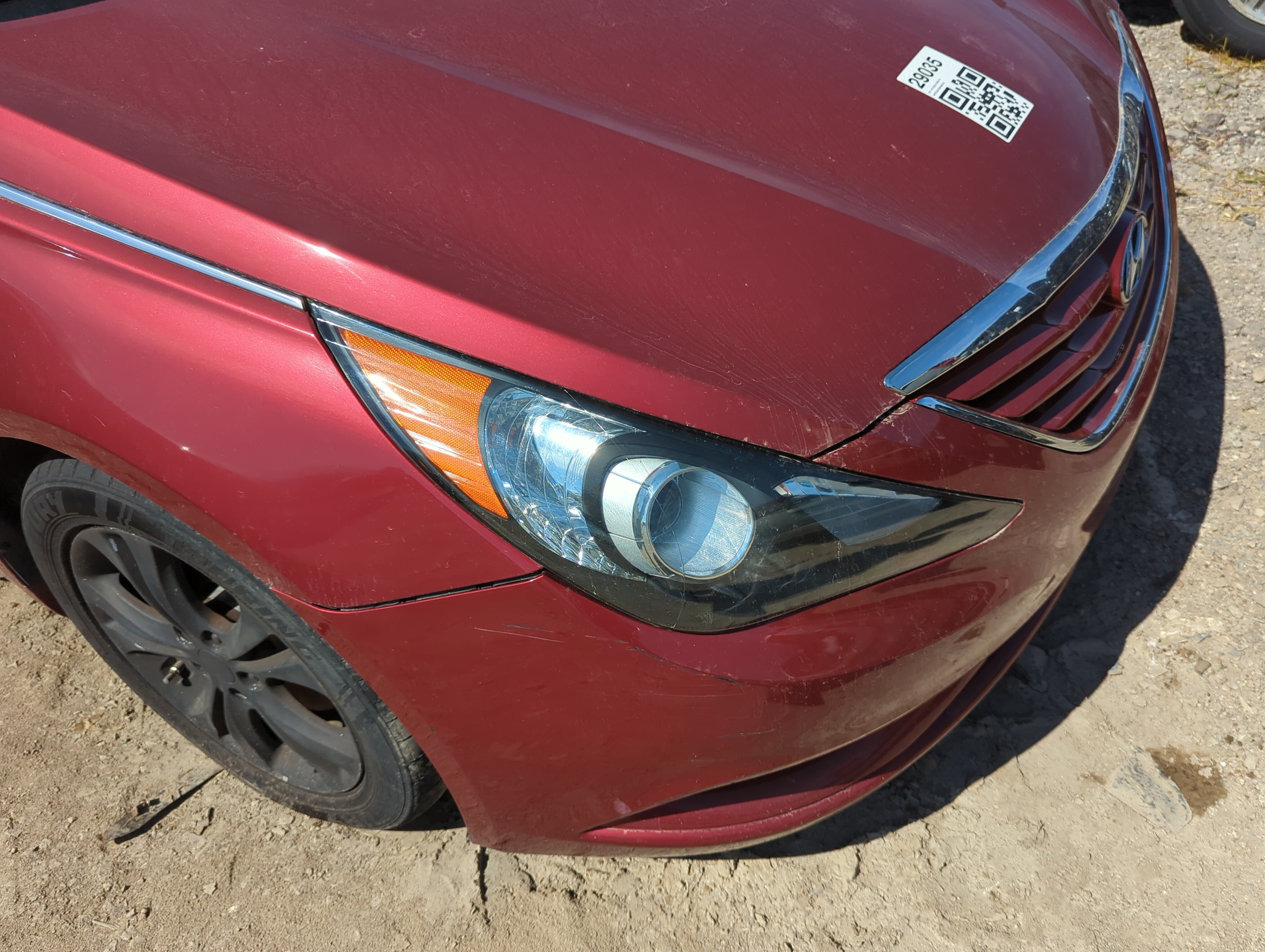 2011-2014 Hyundai Sonata Passenger Right Oem Head Light Headlight Lamp 1156341 - Oemusedautoparts1.com