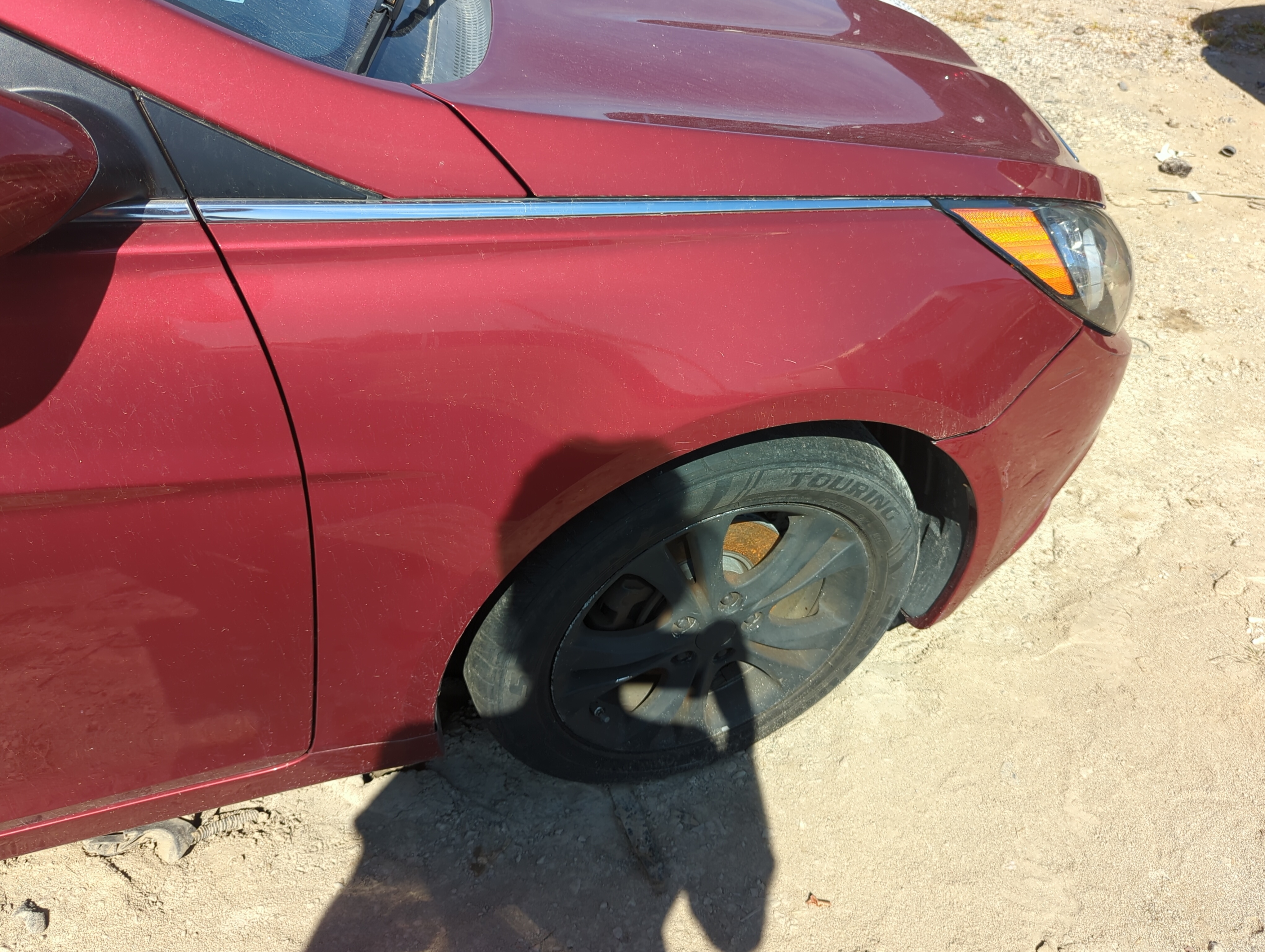 2011-2014 Hyundai Sonata Passenger Fender 1156345 - Oemusedautoparts1.com