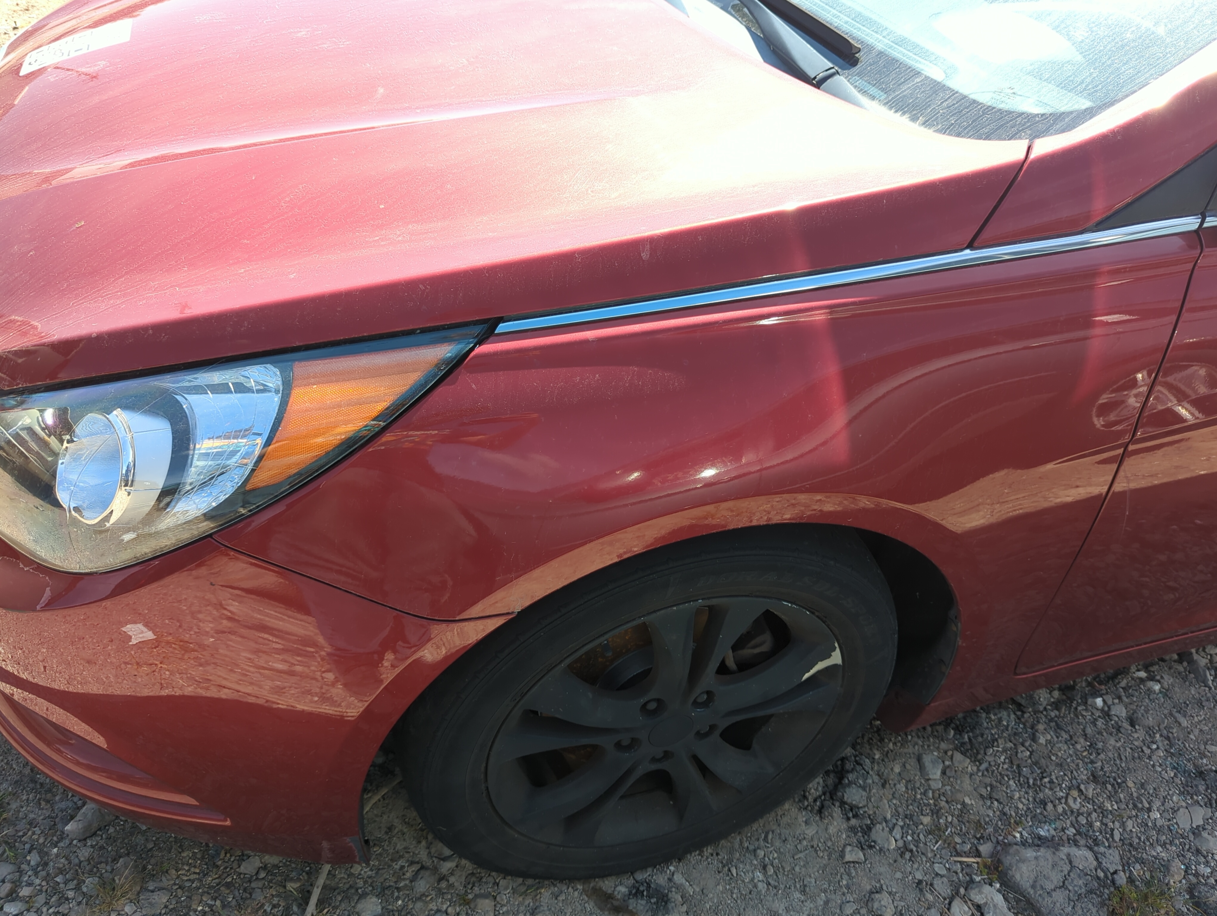 2011-2014 Hyundai Sonata Driver Fender 1156346 - Oemusedautoparts1.com