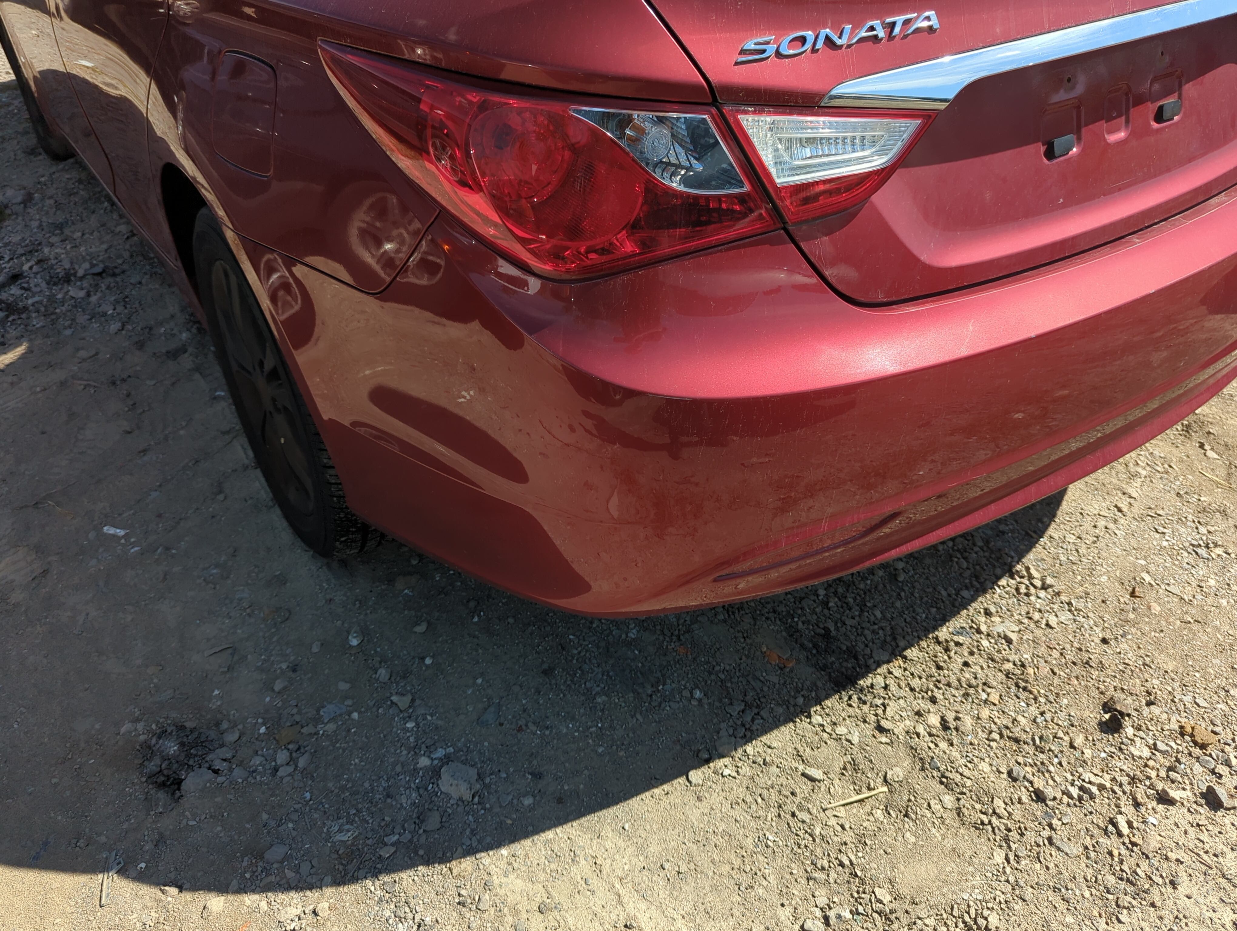 Picture of 2011-2013 Hyundai Sonata Rear Bumper Assembly Oem 1156430