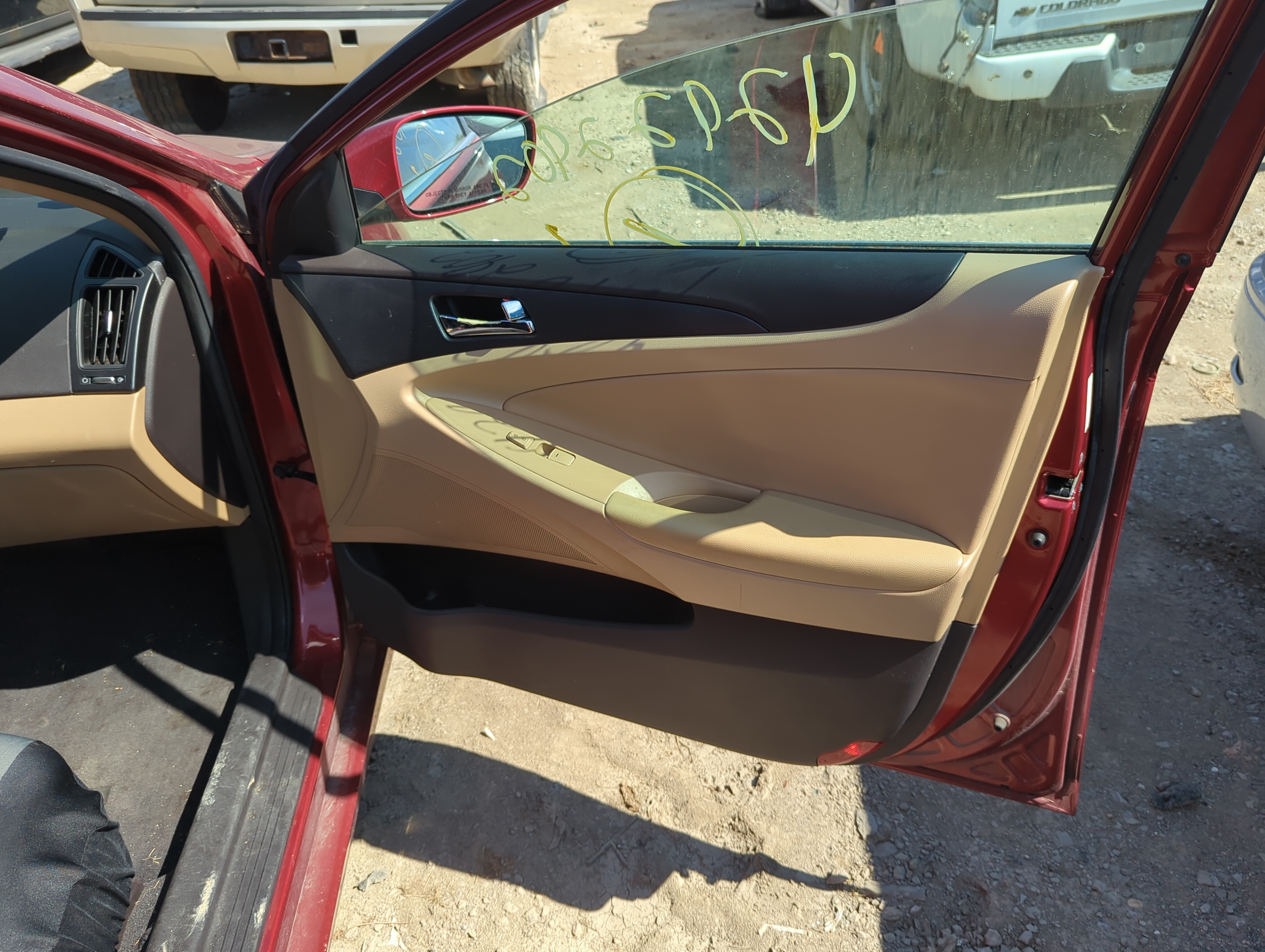 Picture of 2011 Hyundai Sonata Front Right Passenger Interior Door Panel Trim 1156473