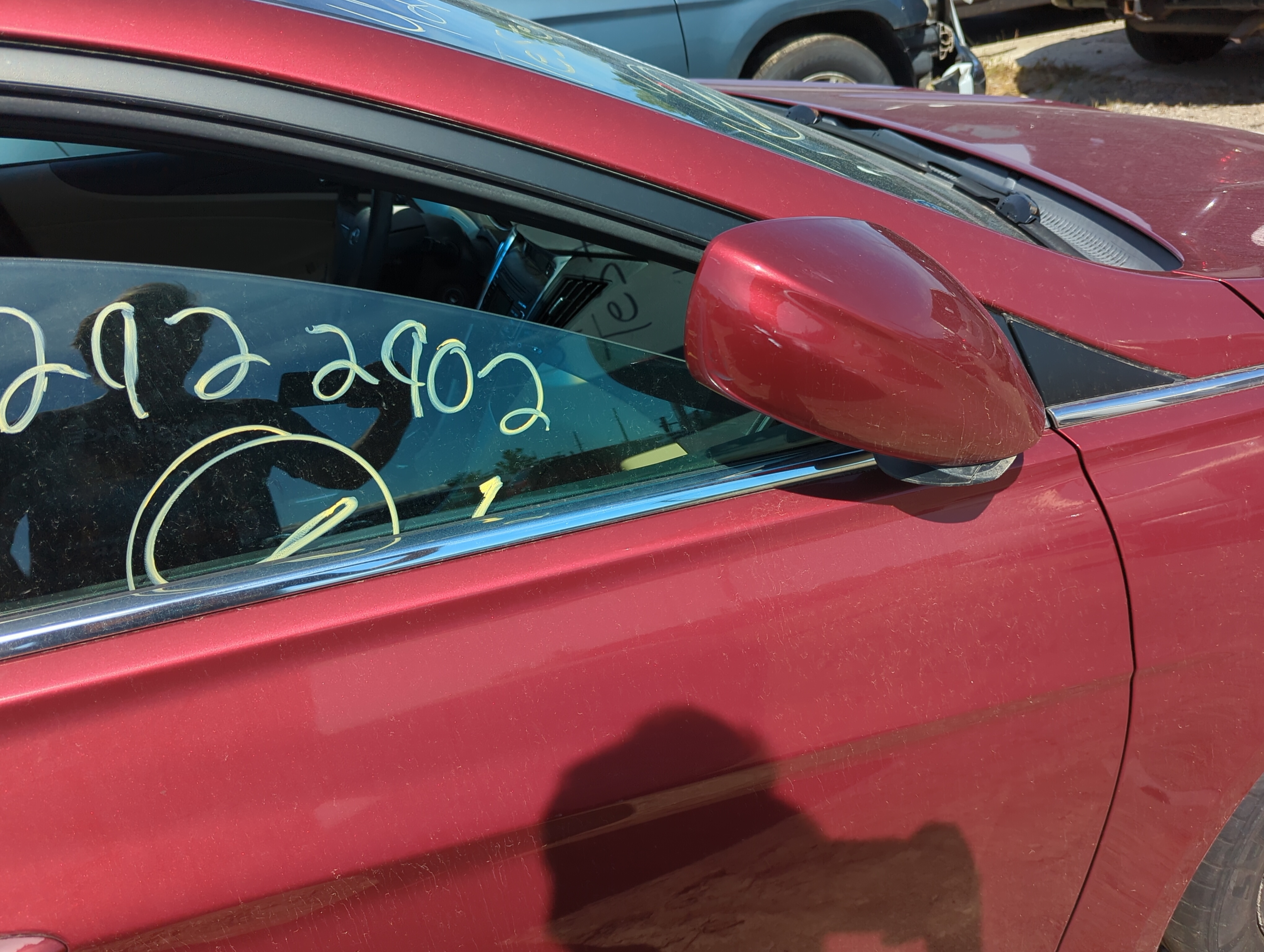 Picture of 2011-2014 Hyundai Sonata Passenger Right Side View Power Door Mirror 1156482