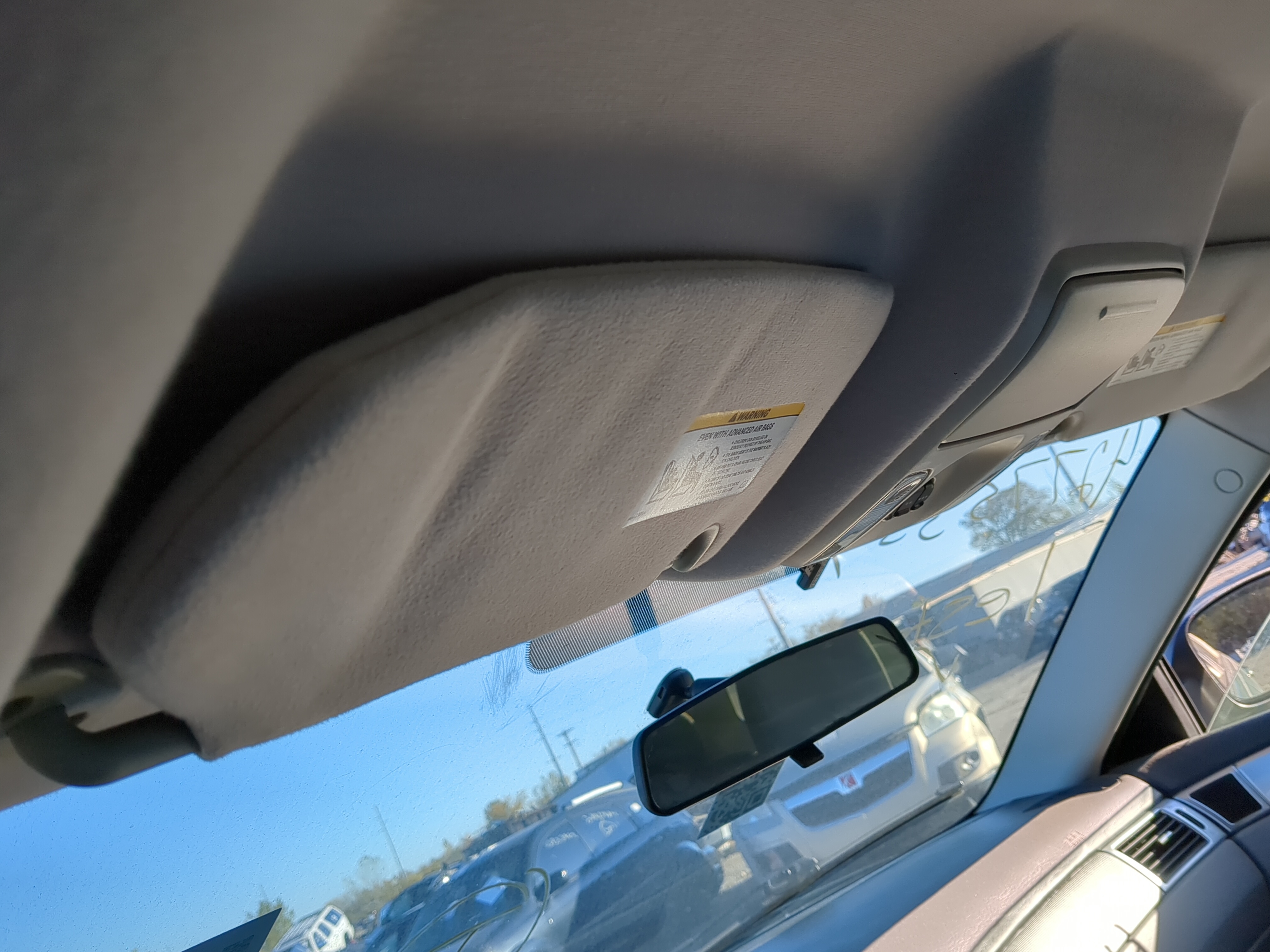 2007 Chrysler Pacifica Driver Sun Visor Mirror Left Sunvisor 1156518 - Oemusedautoparts1.com