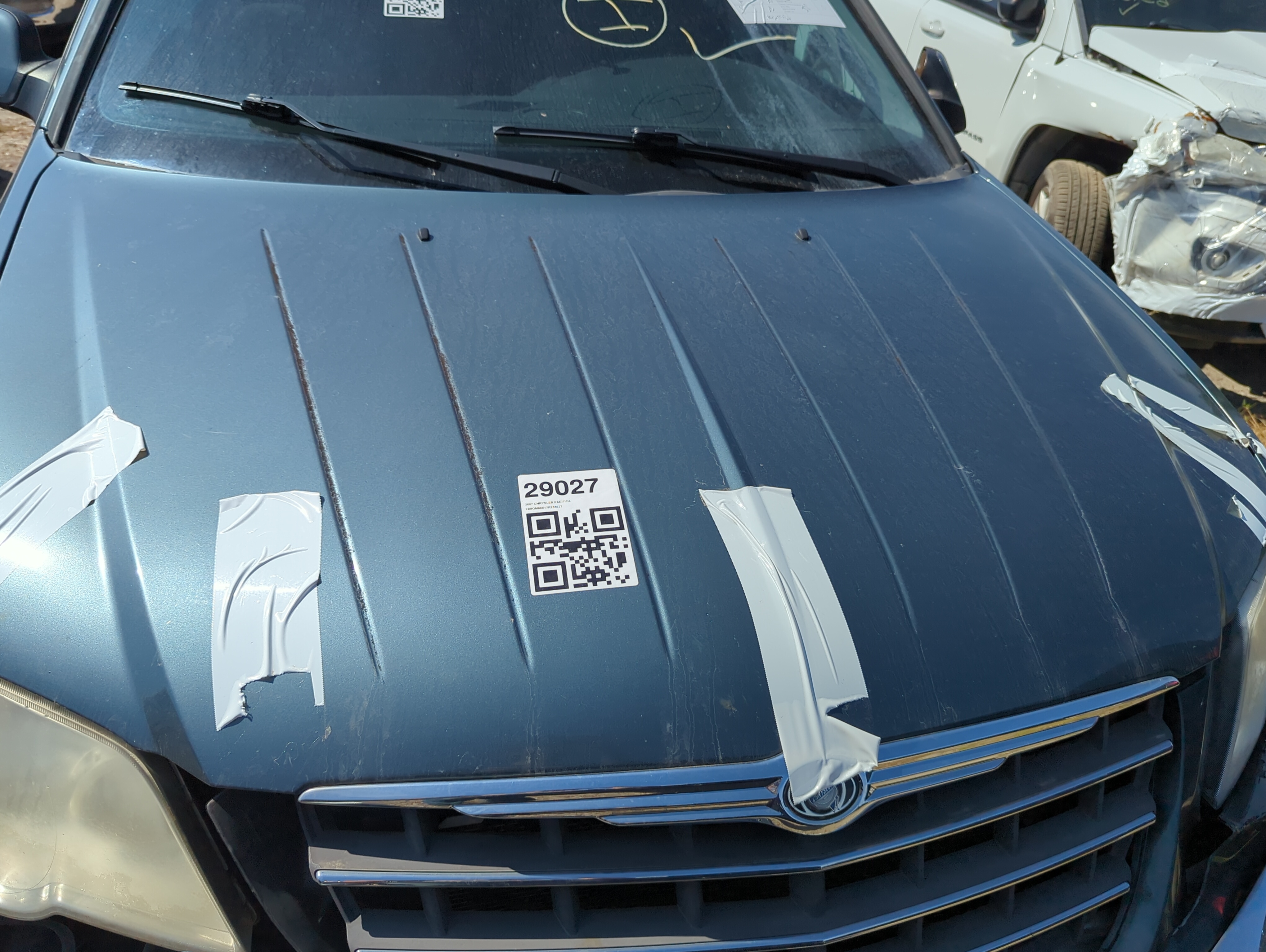 2007 Chrysler Pacifica Hood Oem 1156635 - Oemusedautoparts1.com