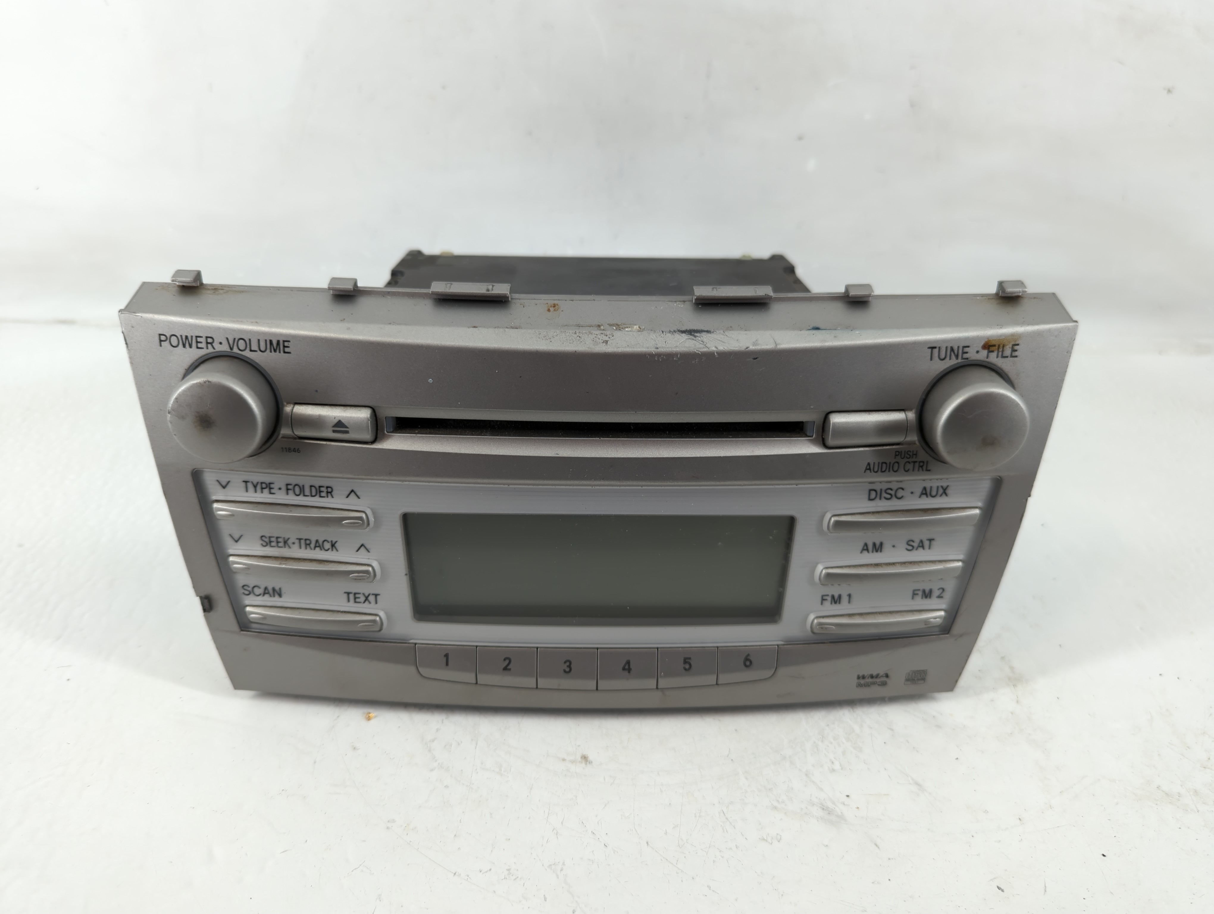 2010-2011 Toyota Camry Am Fm Cd Player Radio Receiver 1156849 - Oemusedautoparts1.com