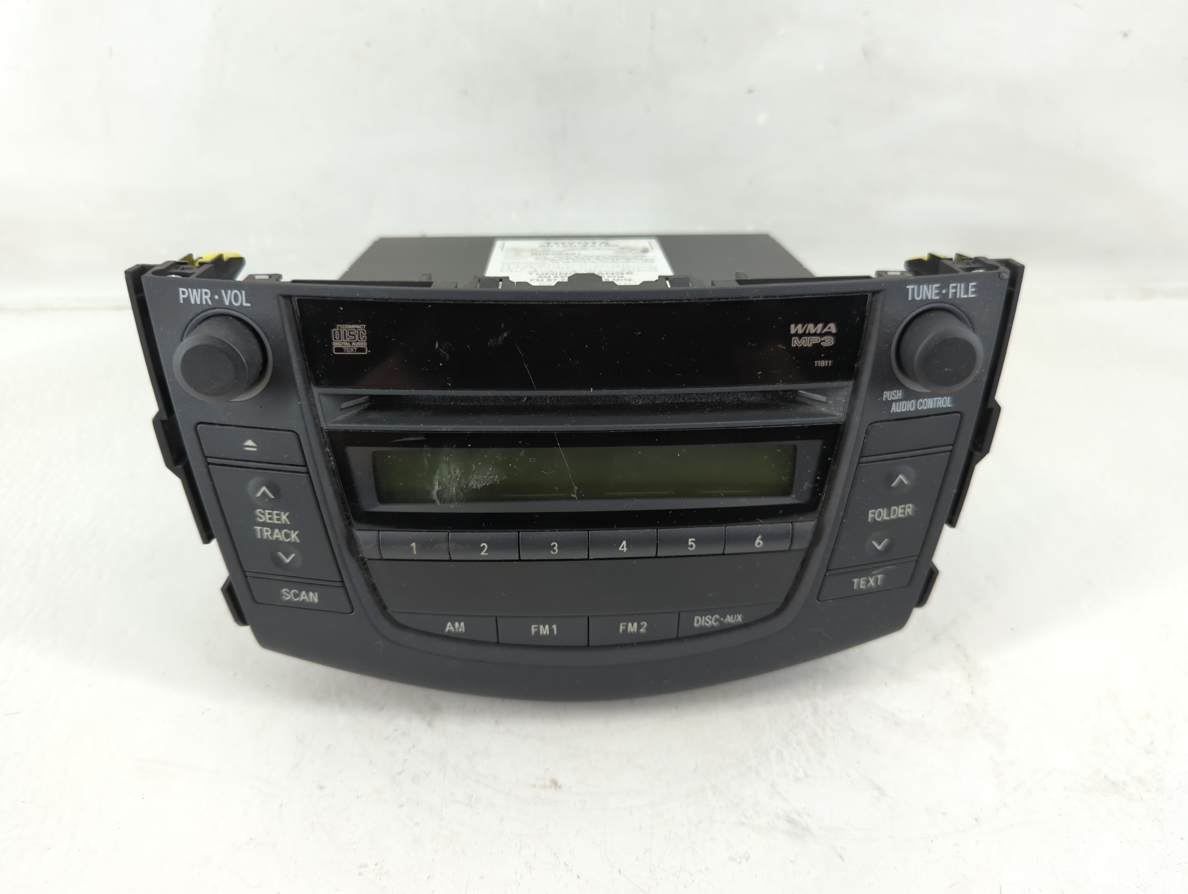 2006-2008 Toyota Rav4 Am Fm Cd Player Radio Receiver 1156861 - Oemusedautoparts1.com