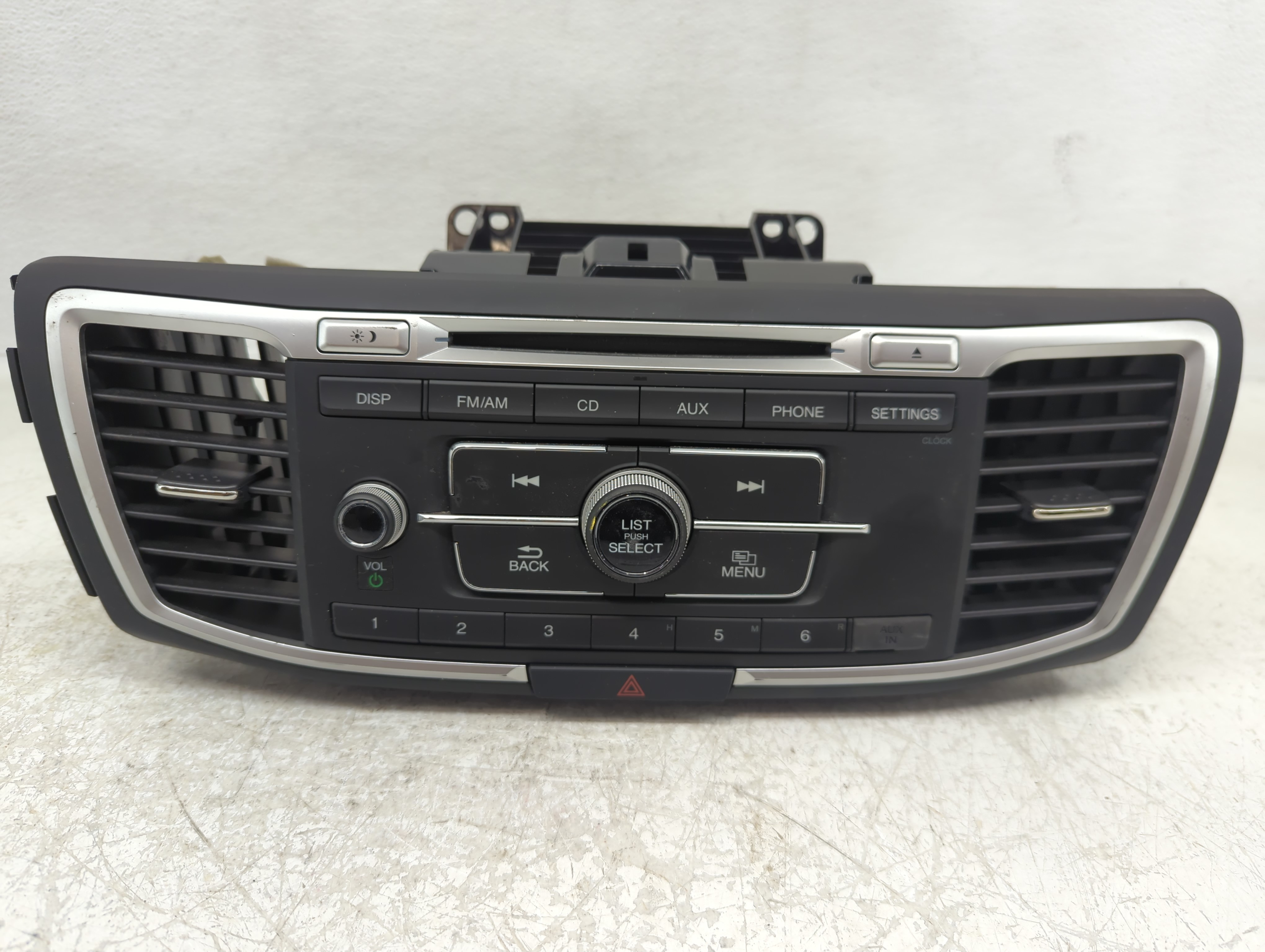 2013-2015 Honda Accord Am Fm Cd Player Radio Receiver 1156914 - Oemusedautoparts1.com