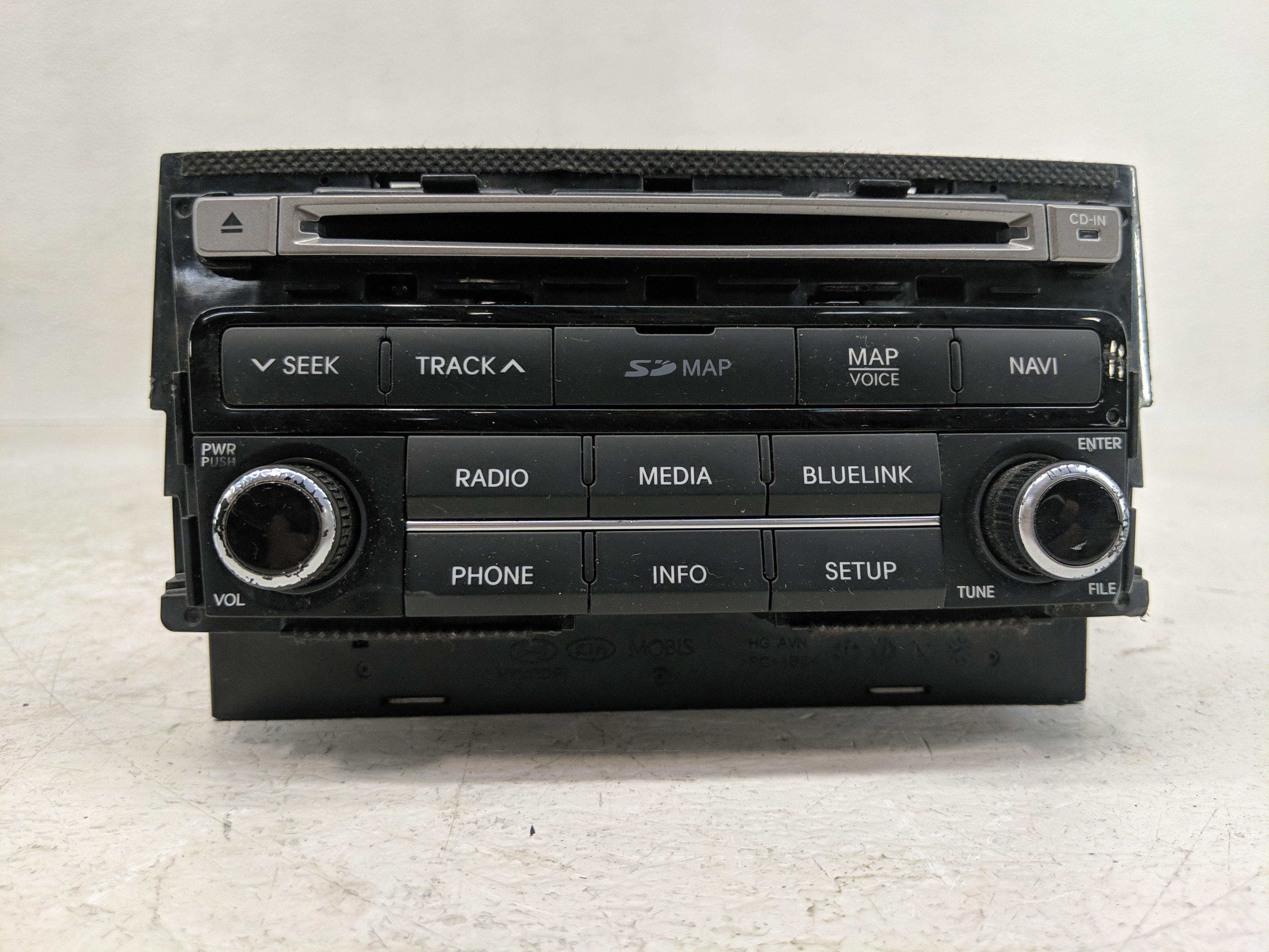 2015 Hyundai Azera Am Fm Cd Player Radio Receiver 1156959 - Oemusedautoparts1.com