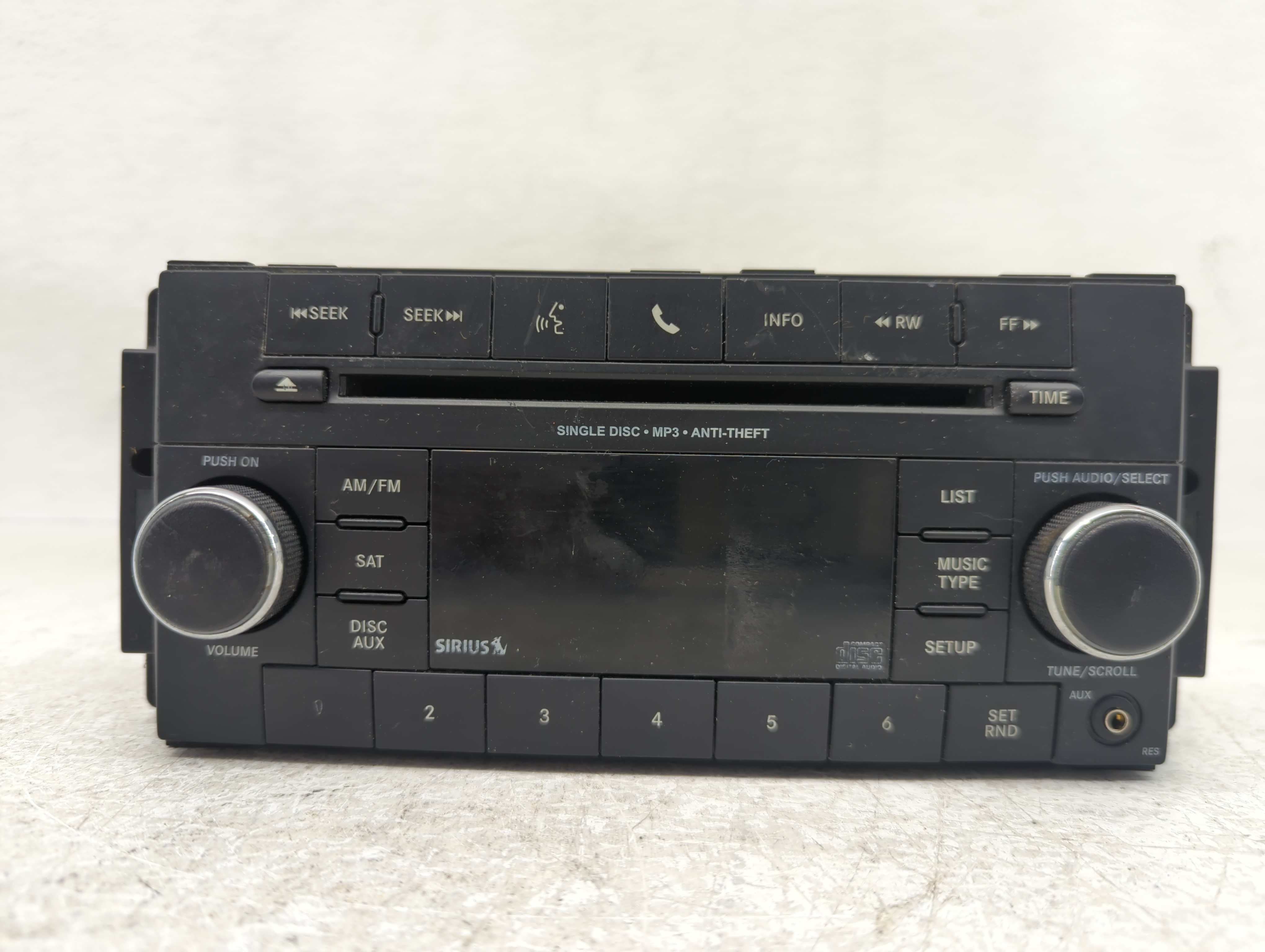 2013-2014 Dodge Avenger Am Fm Cd Player Radio Receiver 1156973 - Oemusedautoparts1.com